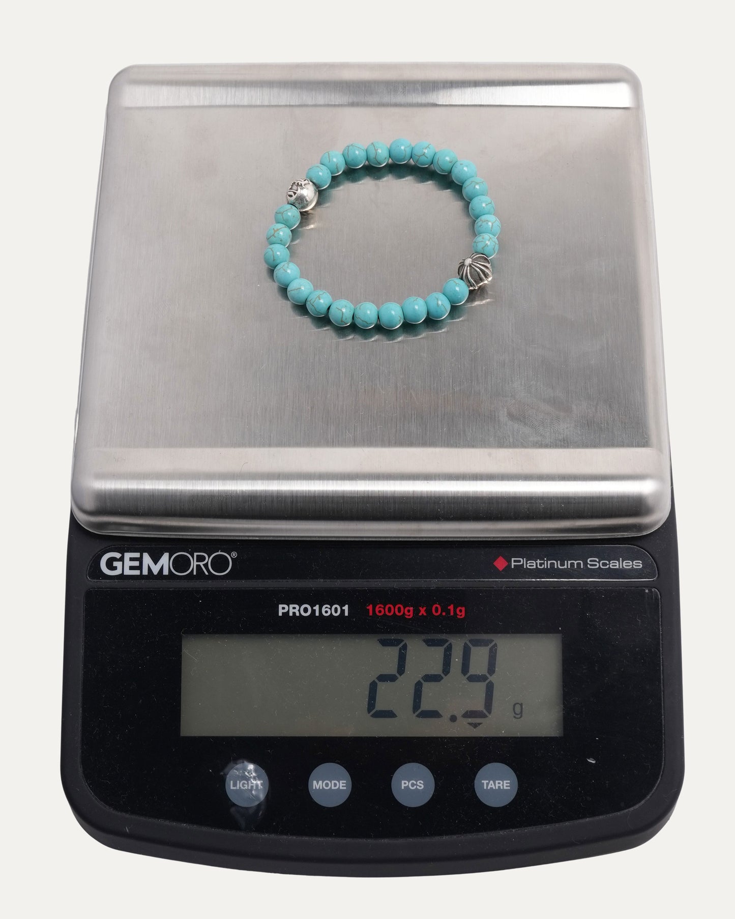 Turquoise Plus Ball Bead Bracelet