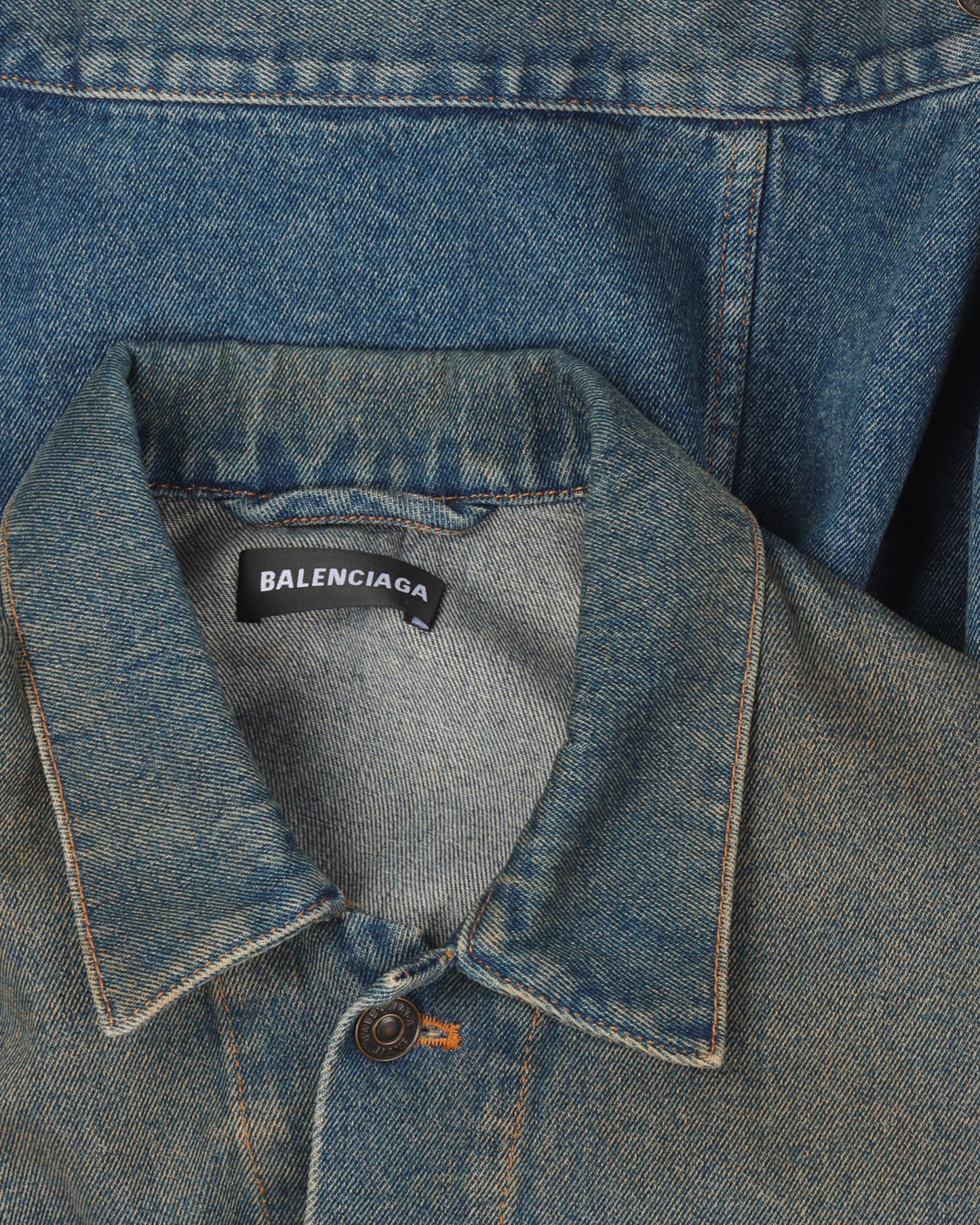 Script Logo Denim Jacket