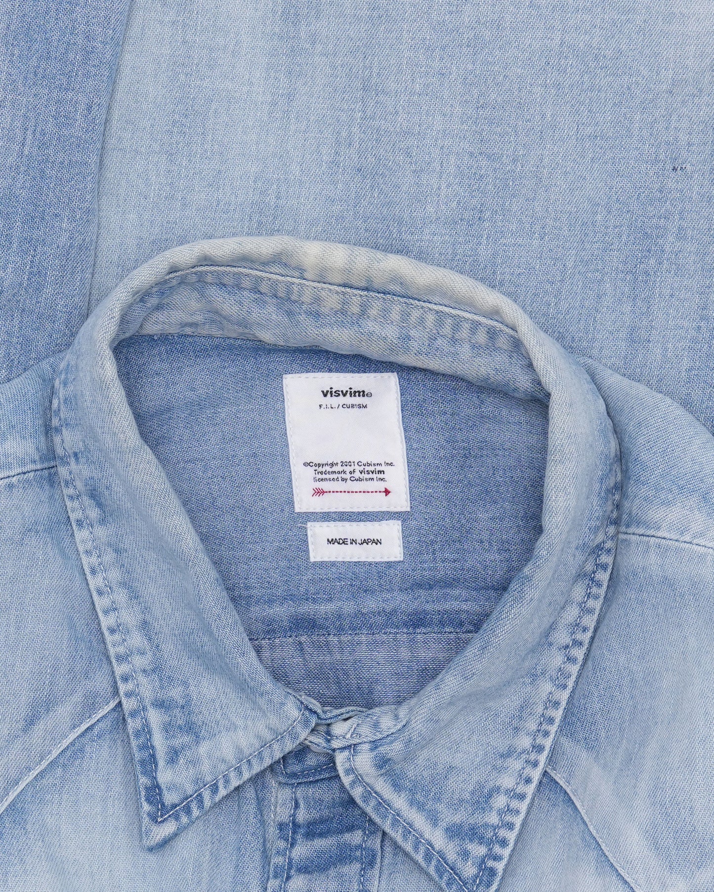 Social Sculpture Denim Western Shirt