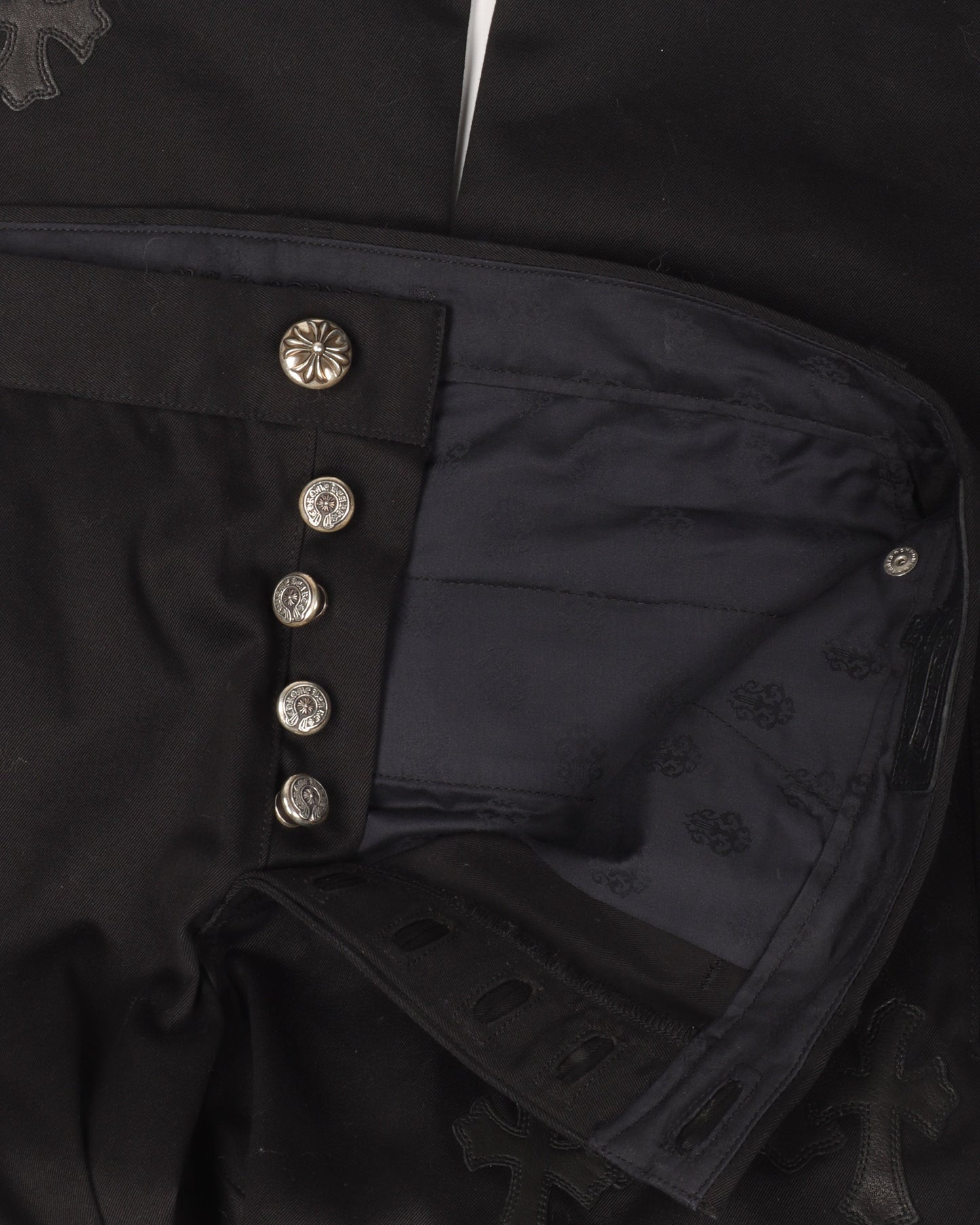 Cross Patch Chino Pants
