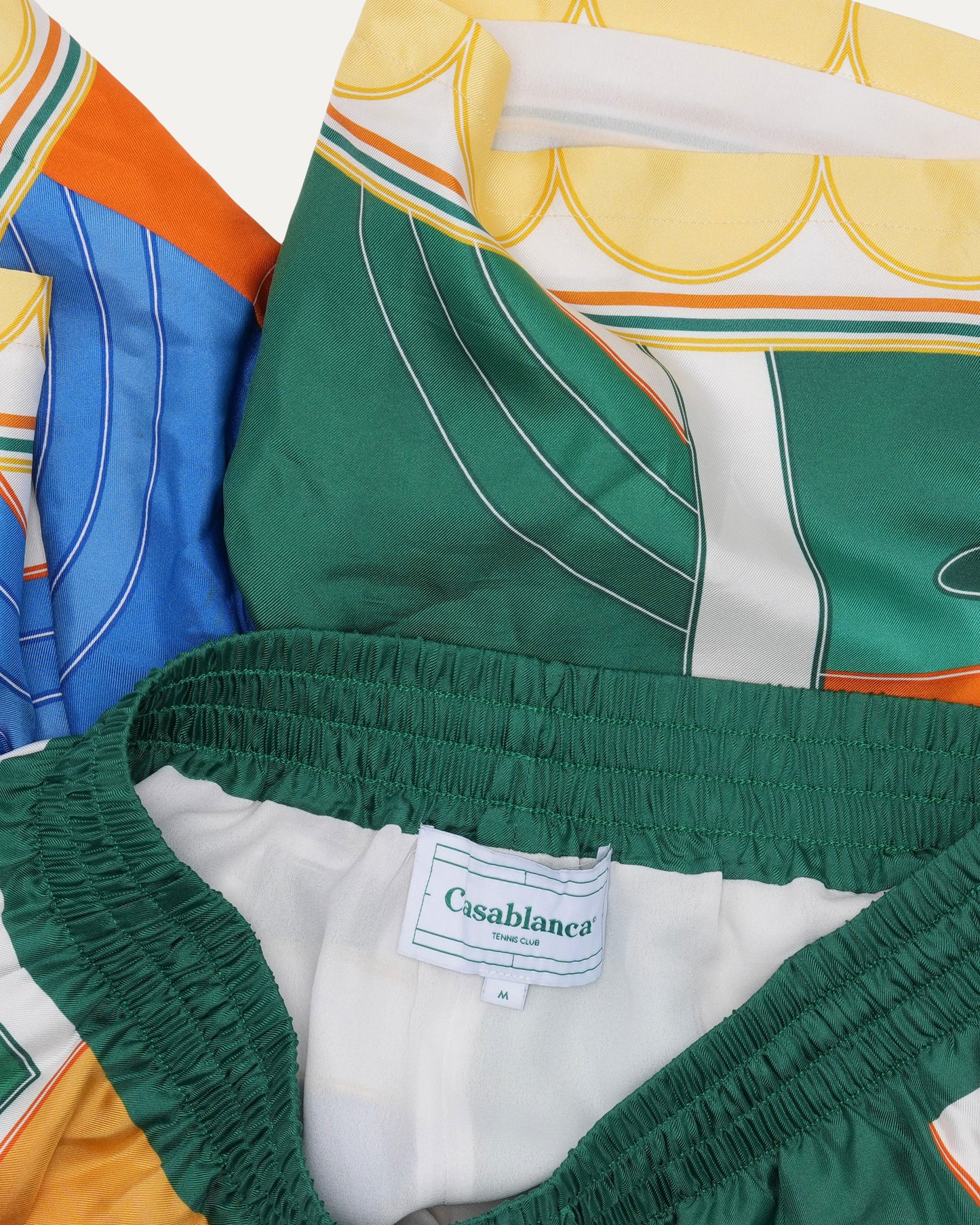 Reve De Tennis Silk Shorts