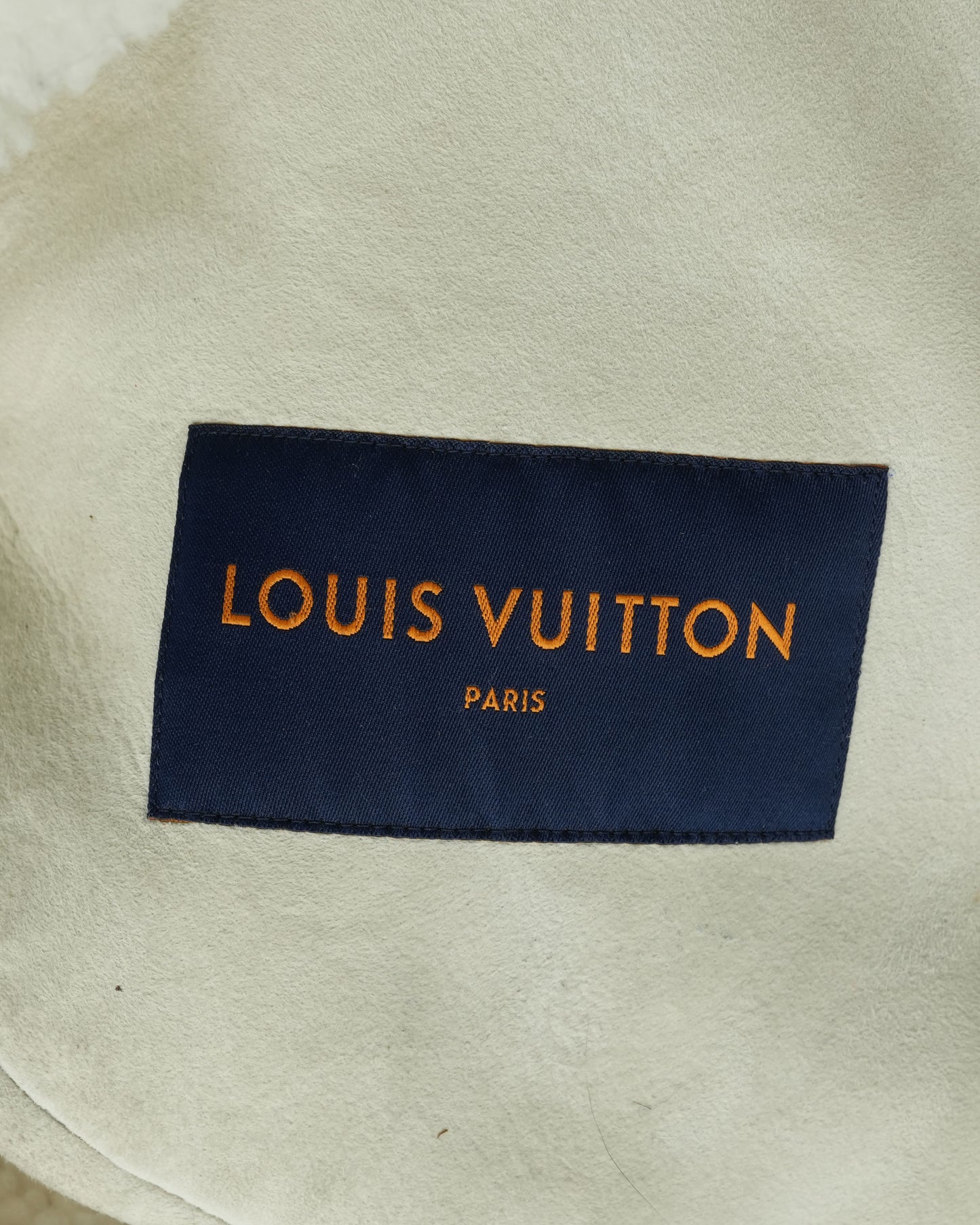 Mirror Monogram Shearling Jacket