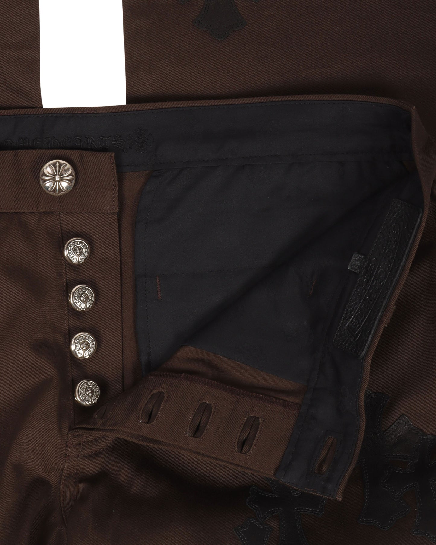 Cross Patch Chino Pants