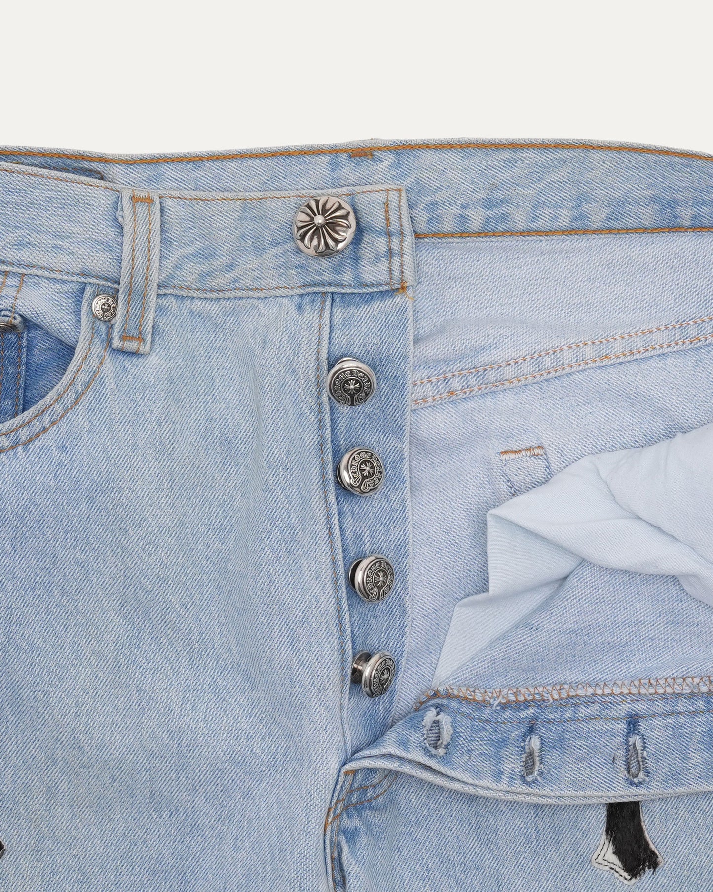 Levi's 501 Cross Patch Jeans