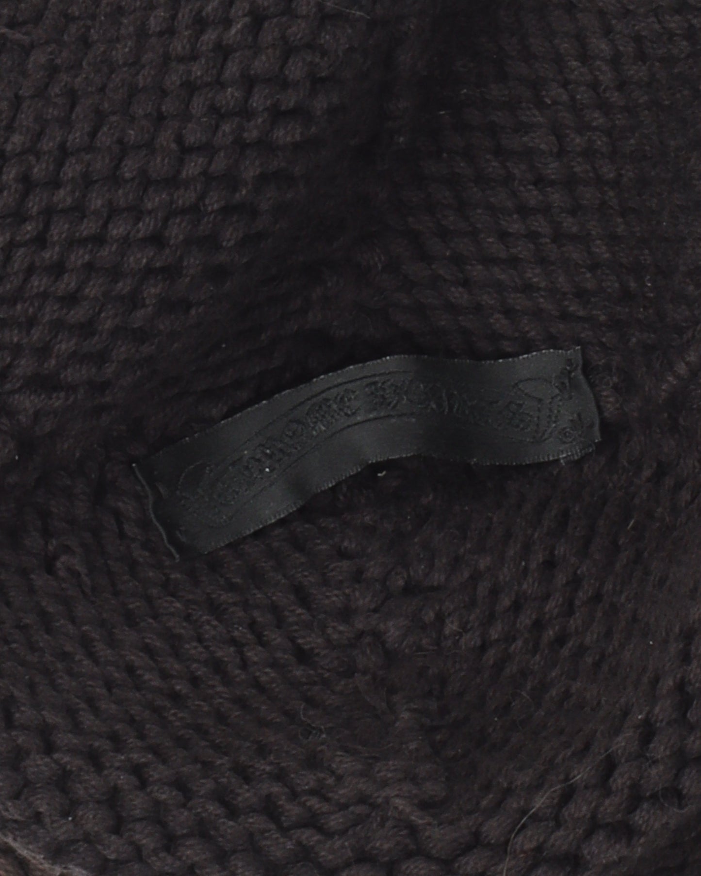 Faded Cross Patch Wool Beanie