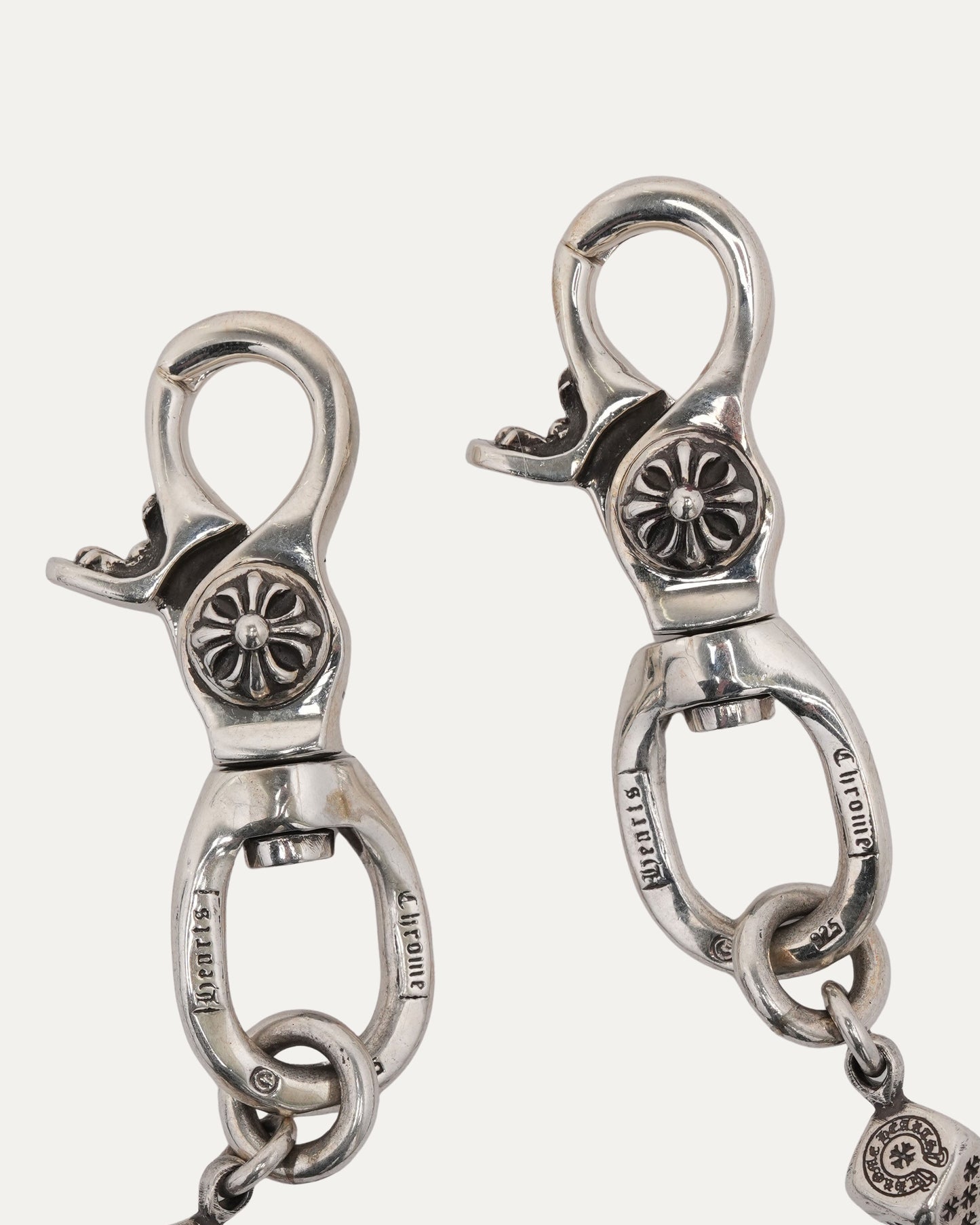 Dice and Plus Ball Wallet Chain
