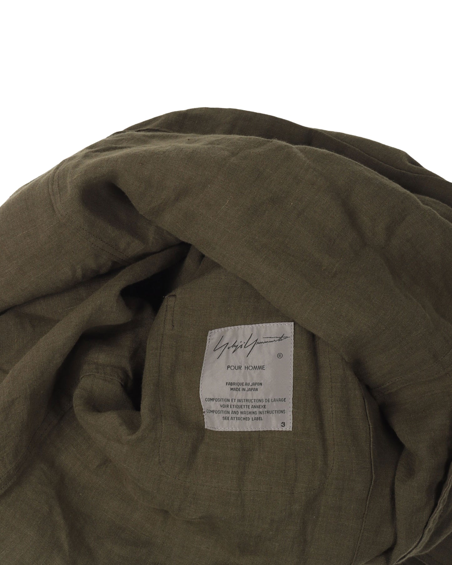 Linen Unstructured Blazer