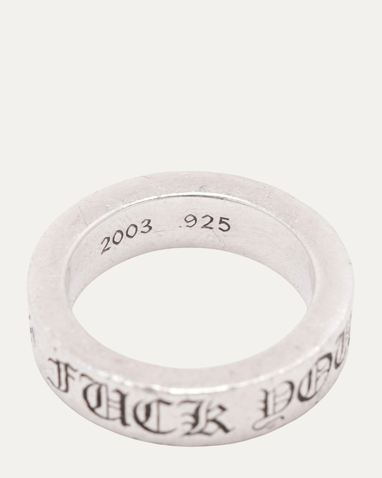 "Fuck You" Spacer Ring