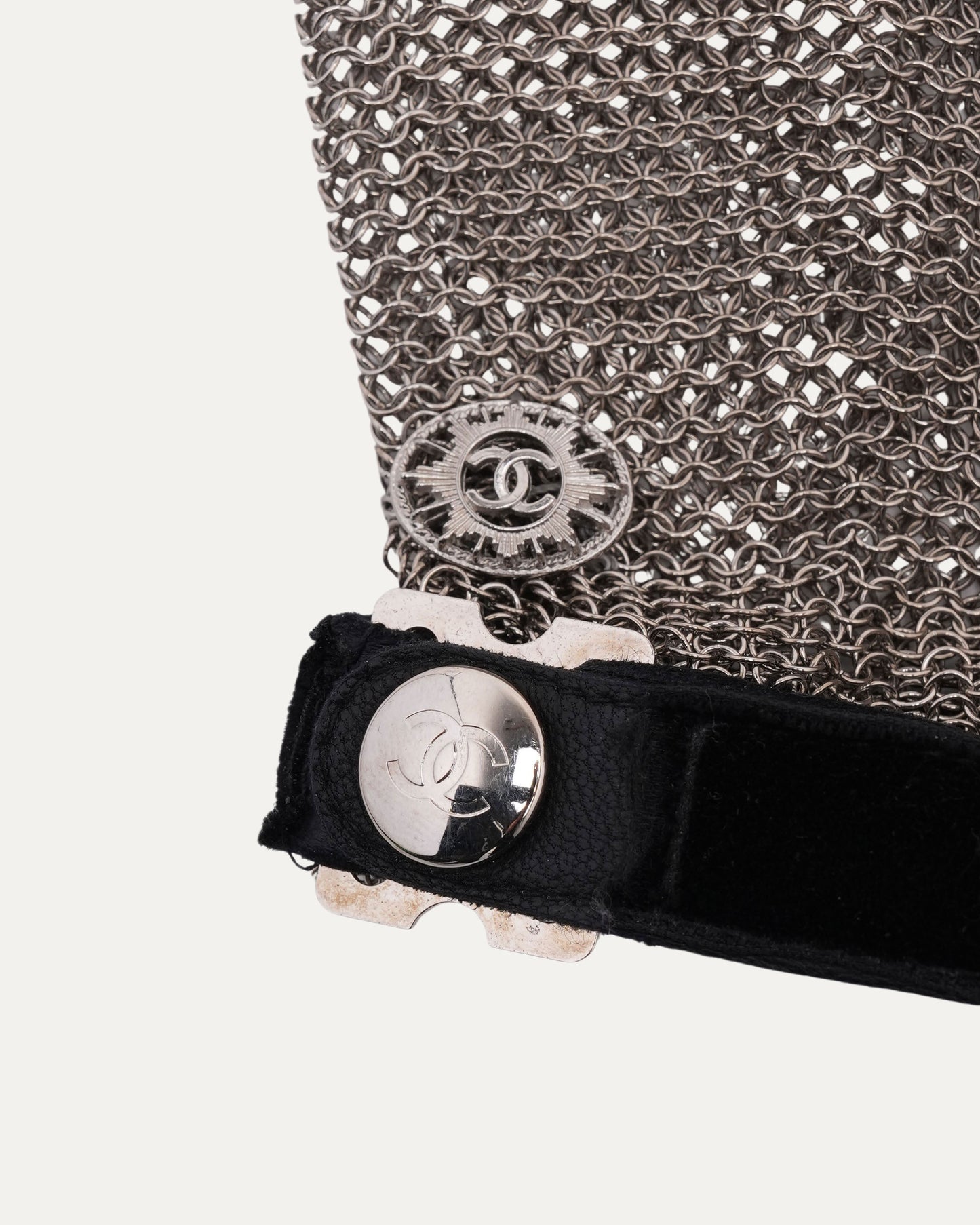 Chainmail Fingerless Gloves