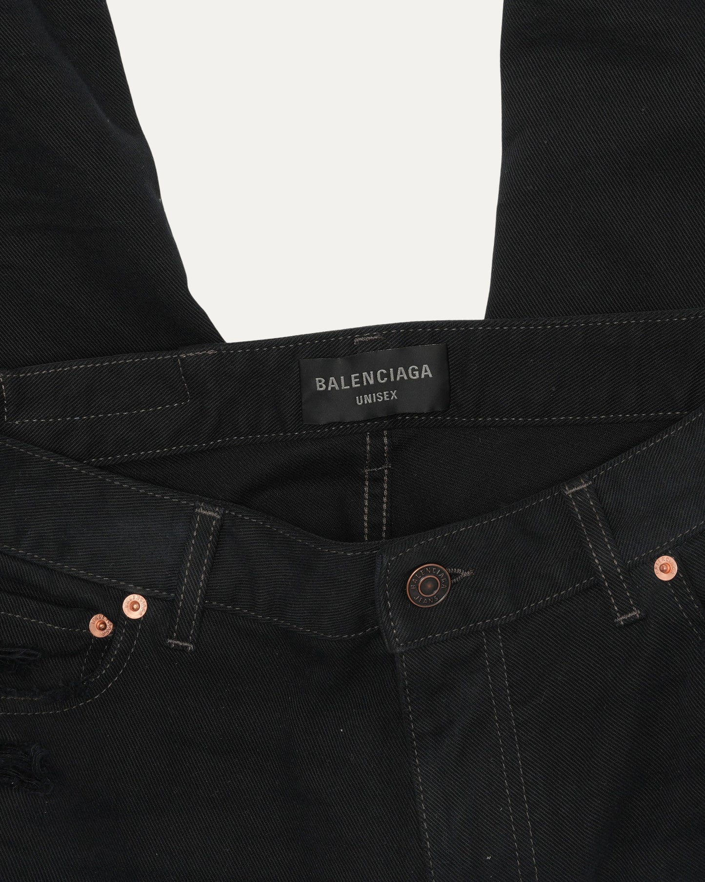 Distressed Flared Jeans