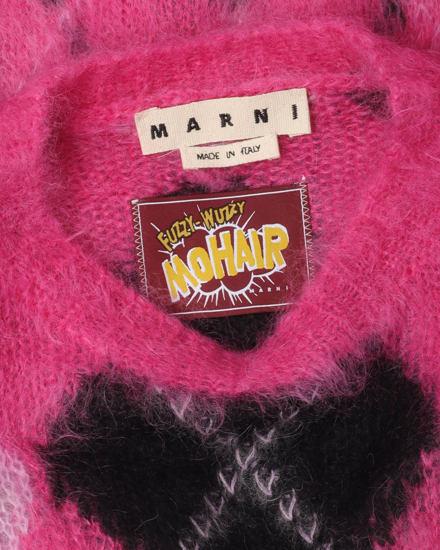 Diamond Mohair Sweater