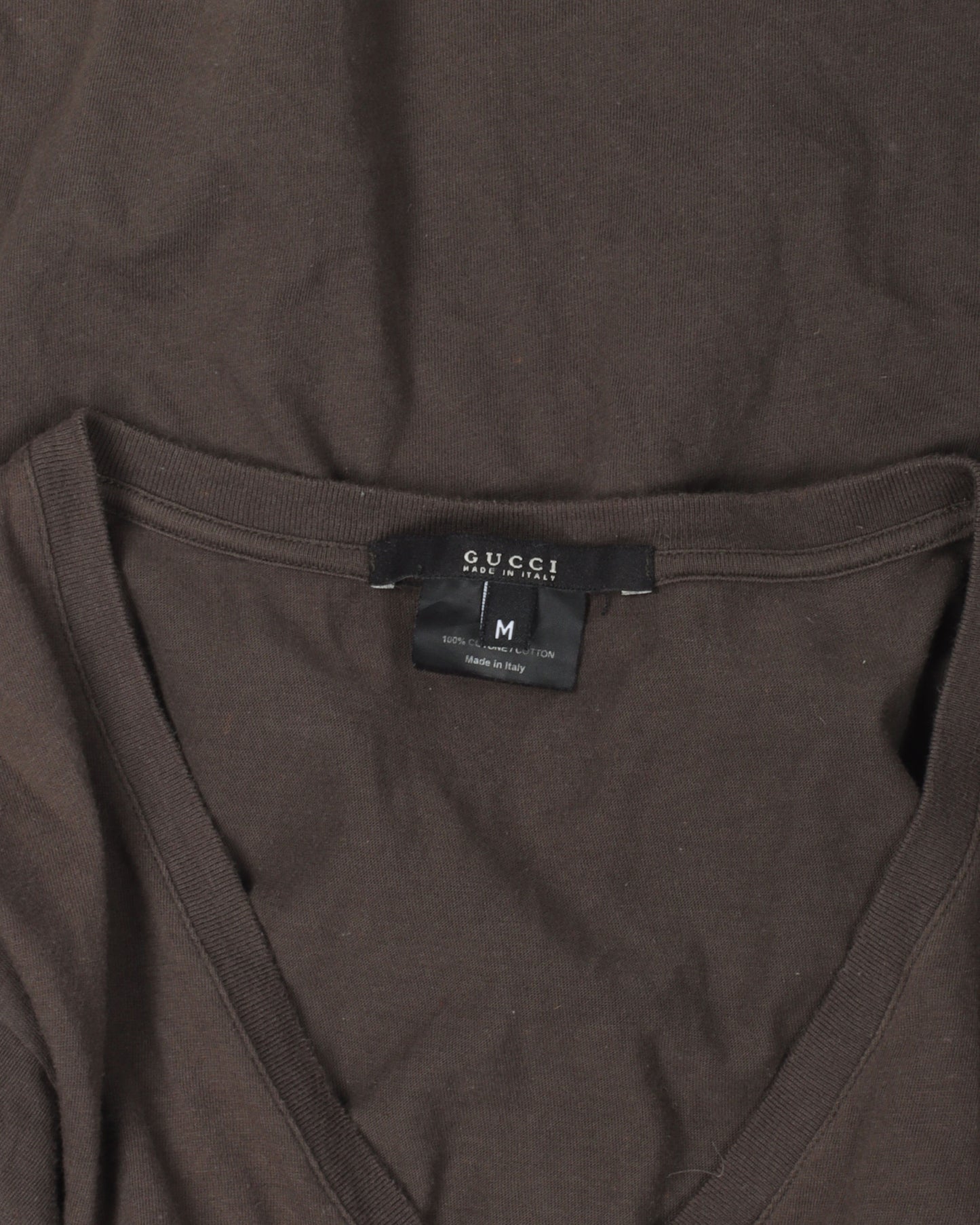 V-Neck Cropped T Shirt