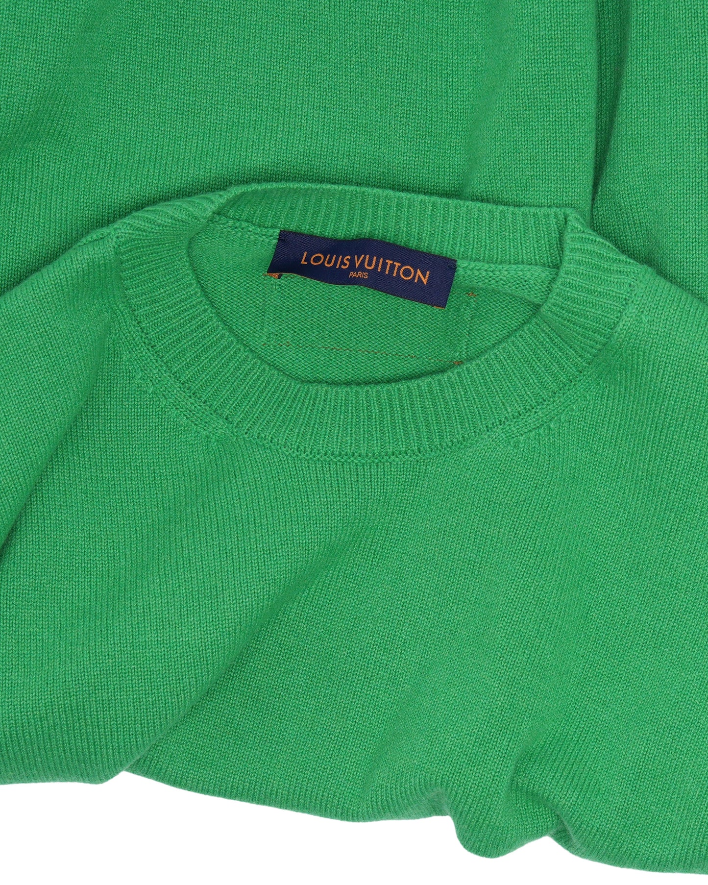 Cuffs Cashmere Crewneck Sweater