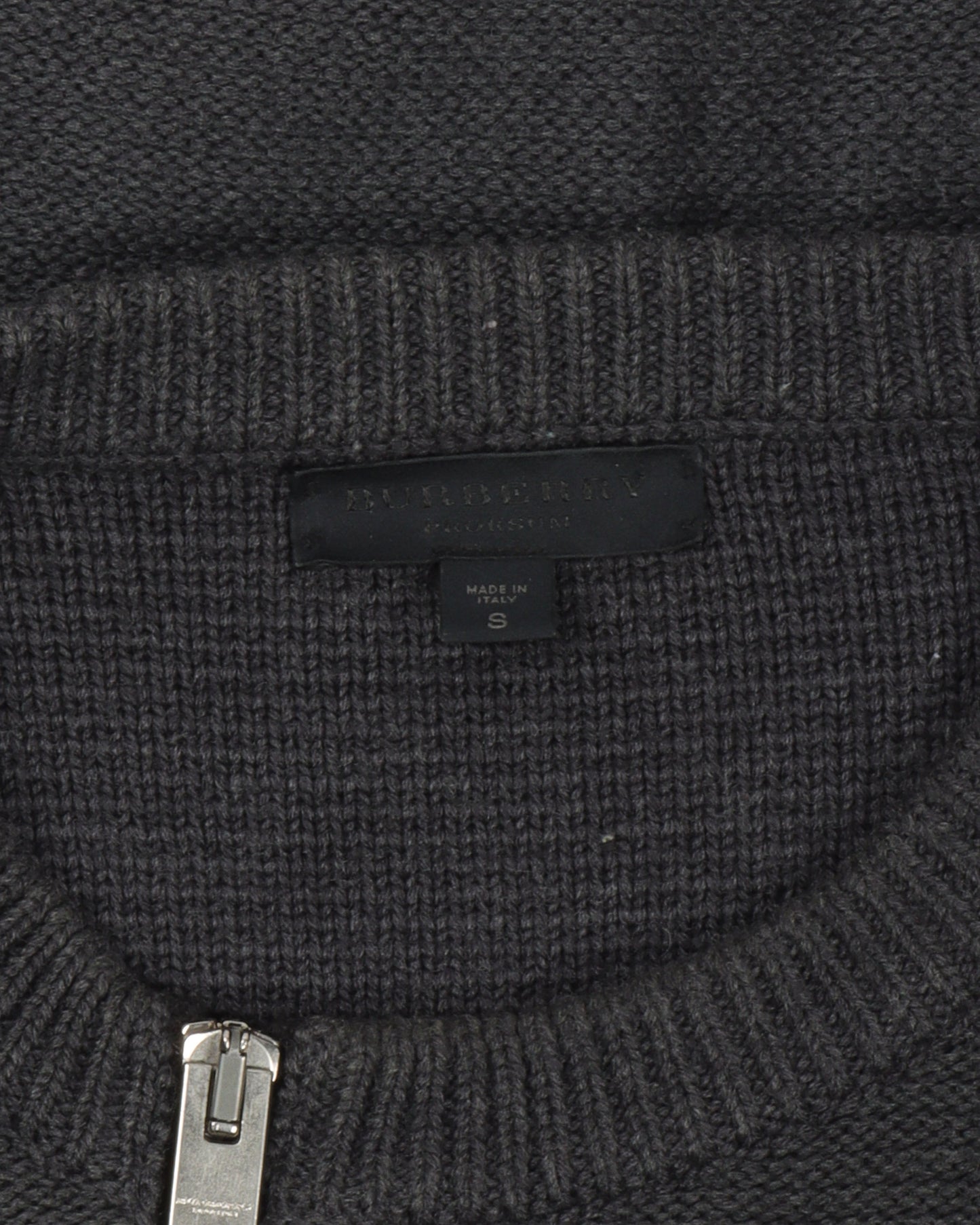Zip Up Knit Sweater