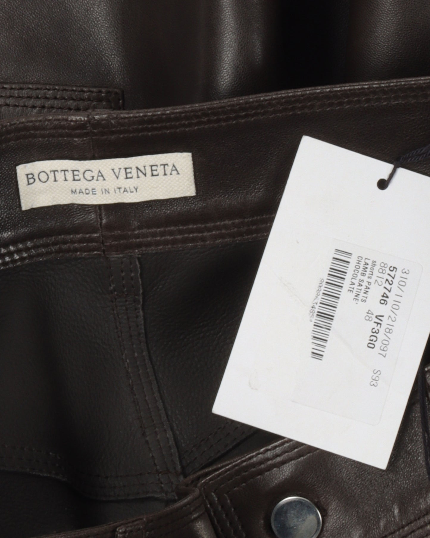 Lamb Leather Carpenter Shorts