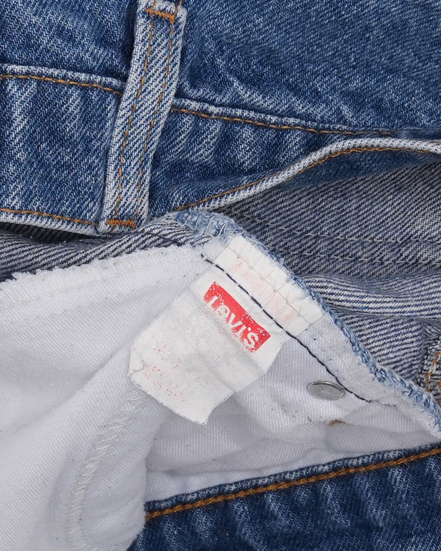 Orange Tab Levis Jeans