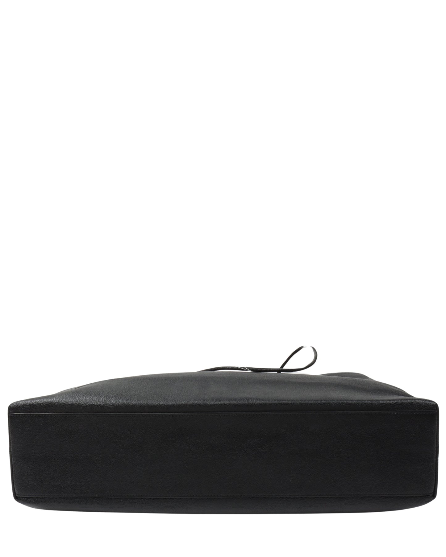 Leather Shopping Tote Bag