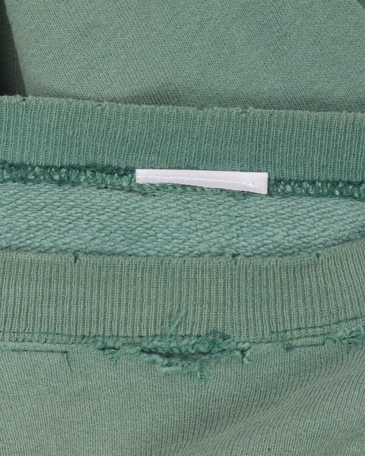 Distressed Raglan Sweatshirt