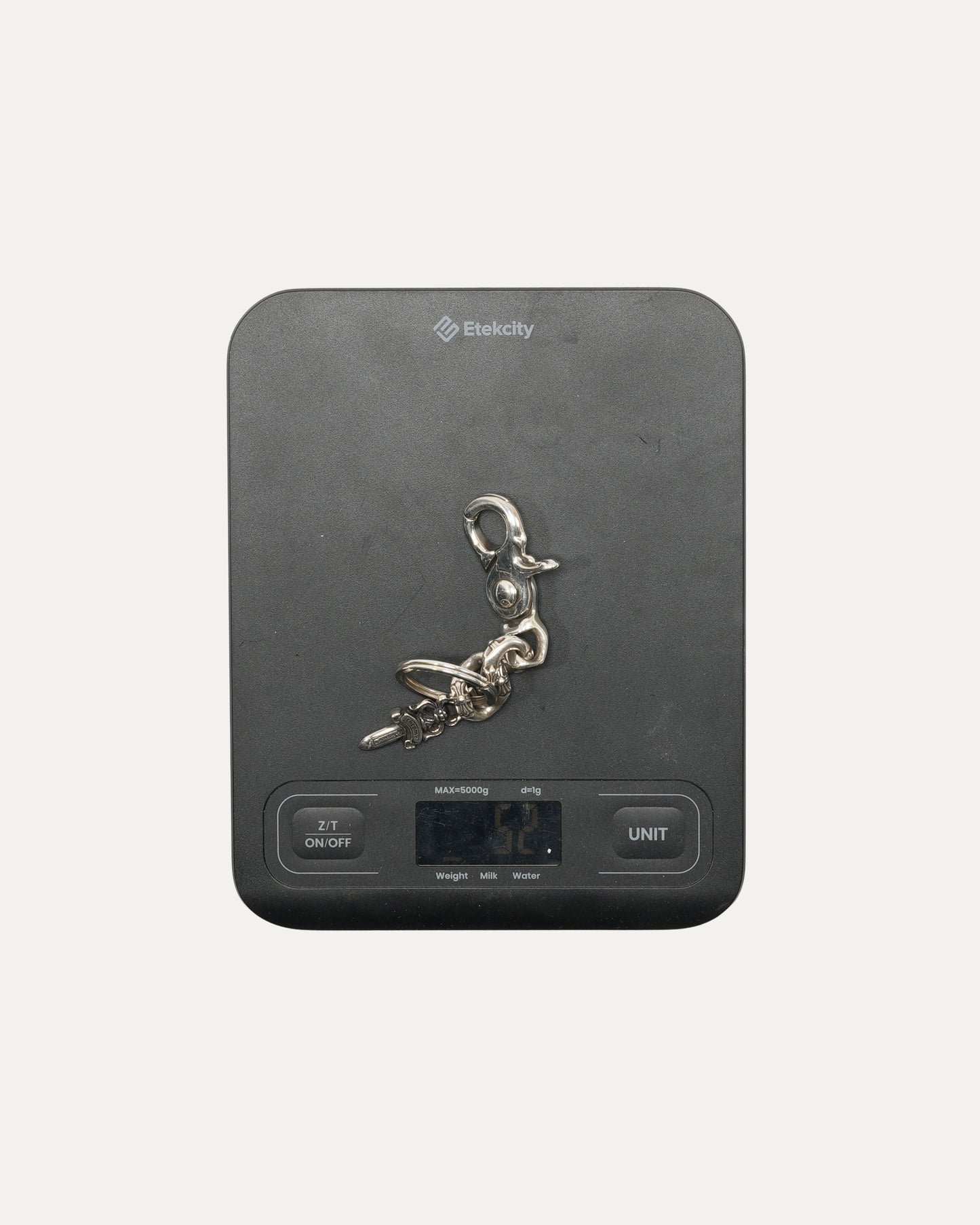 Fancy Link Dagger Key Clip