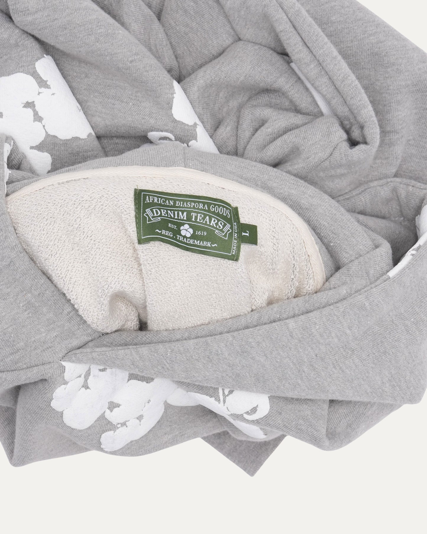 Cotton Wreath Hoodie