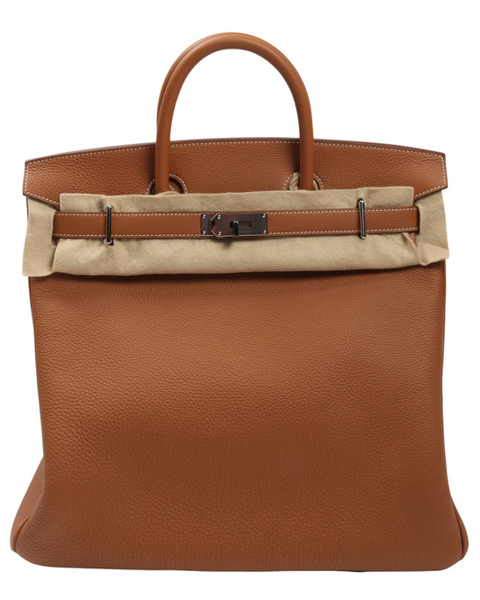 40 HAC Togo Calf Skin Birkin Natural Sable