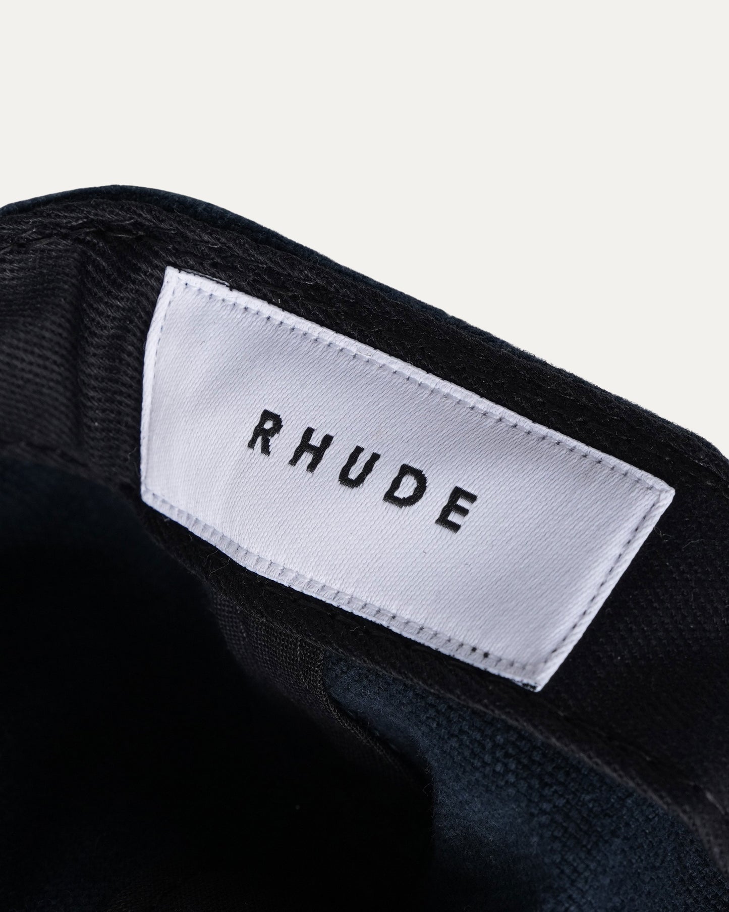 Canvas Embroidered Script Logo Hat