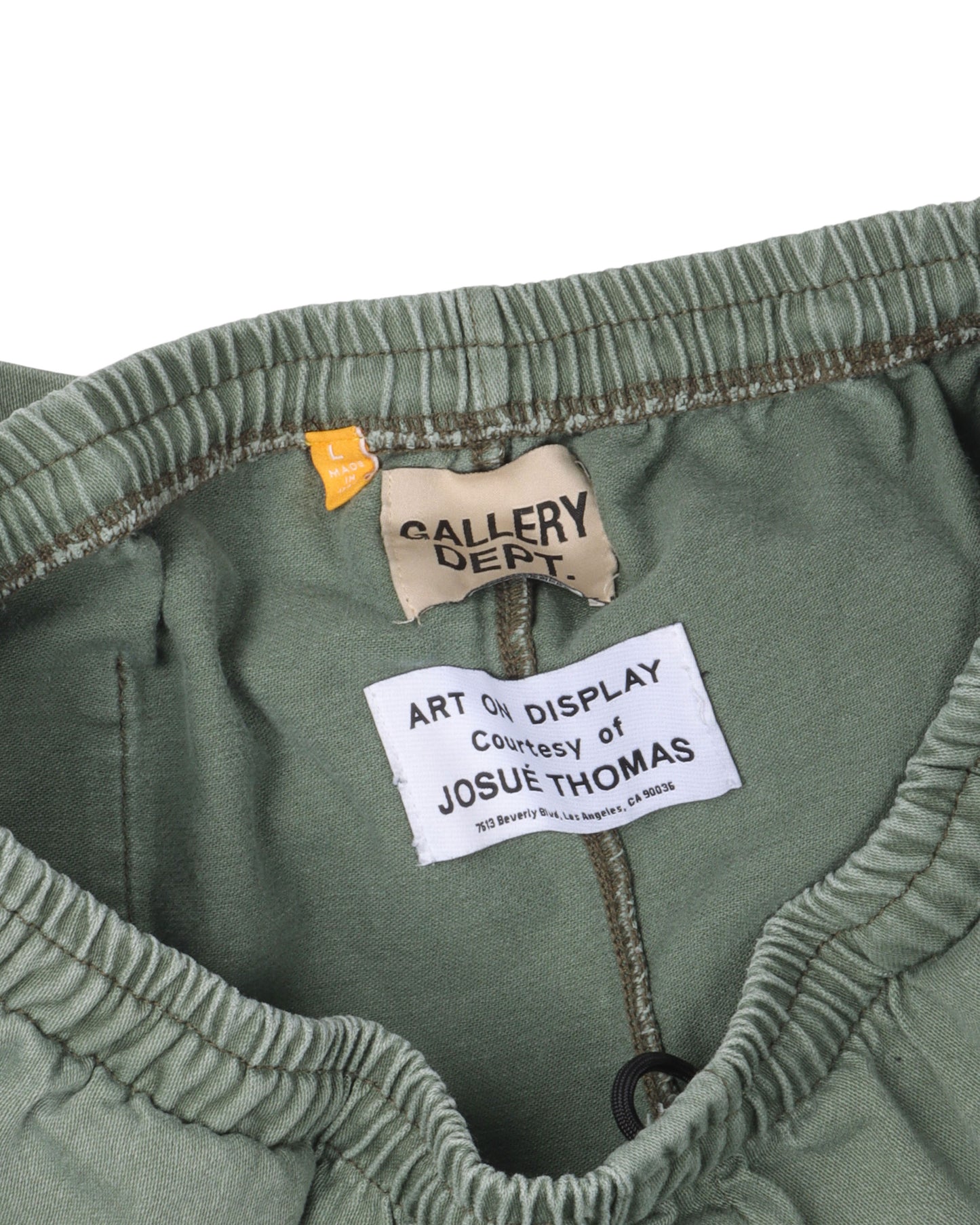 Canvas Drawstring Shorts