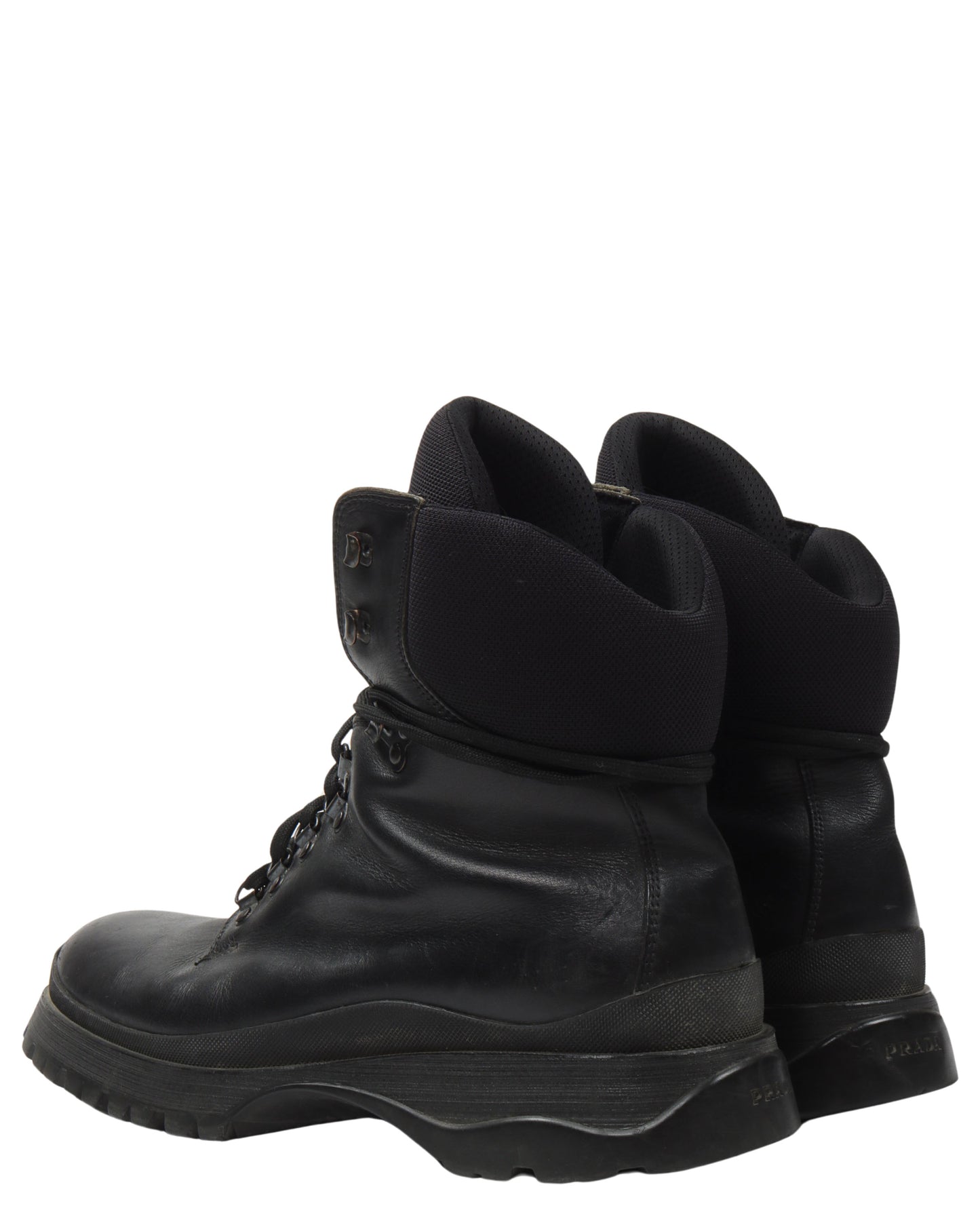 Leather Combat Boots