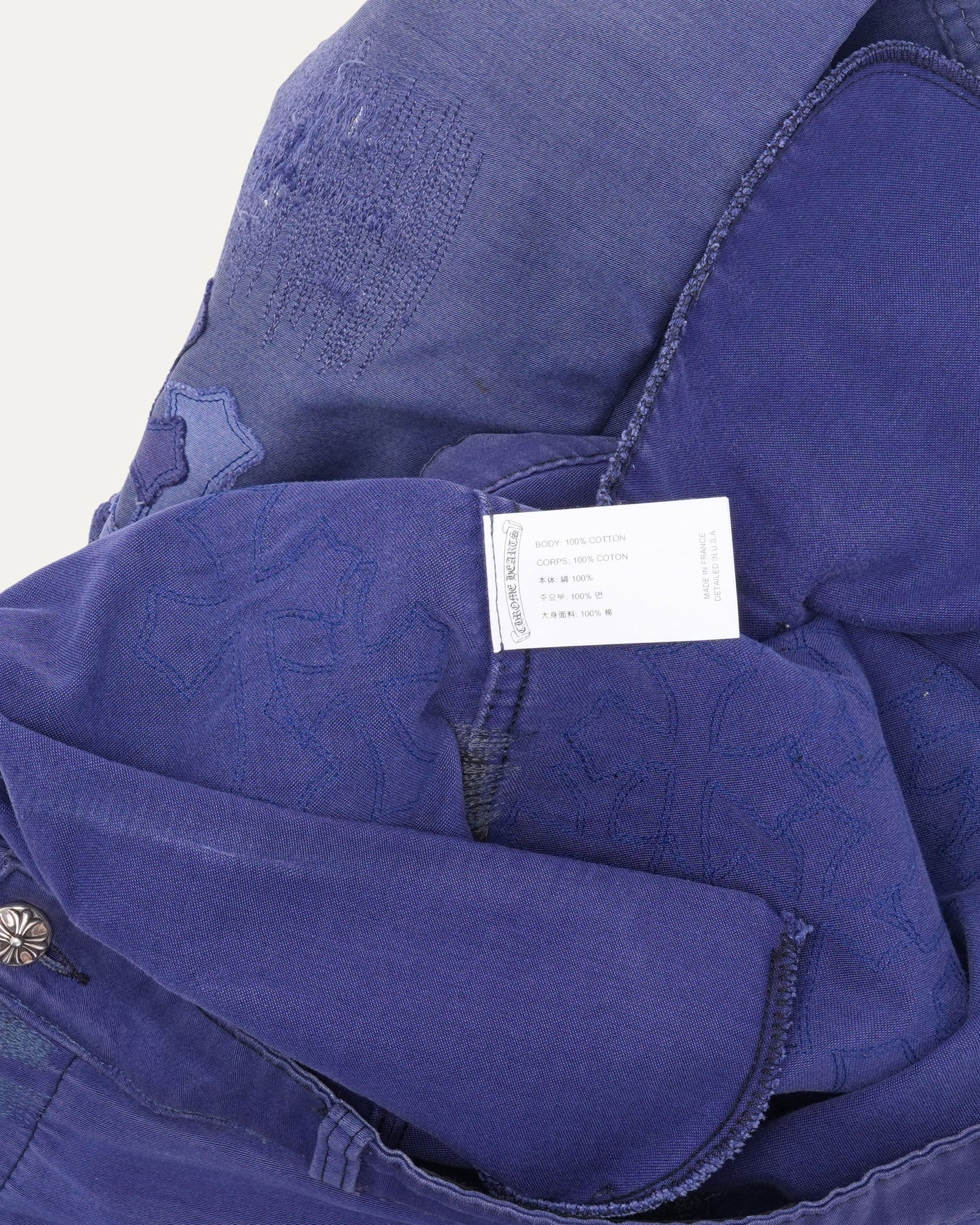 Cross Patch Bleu de Travail French Work Pants