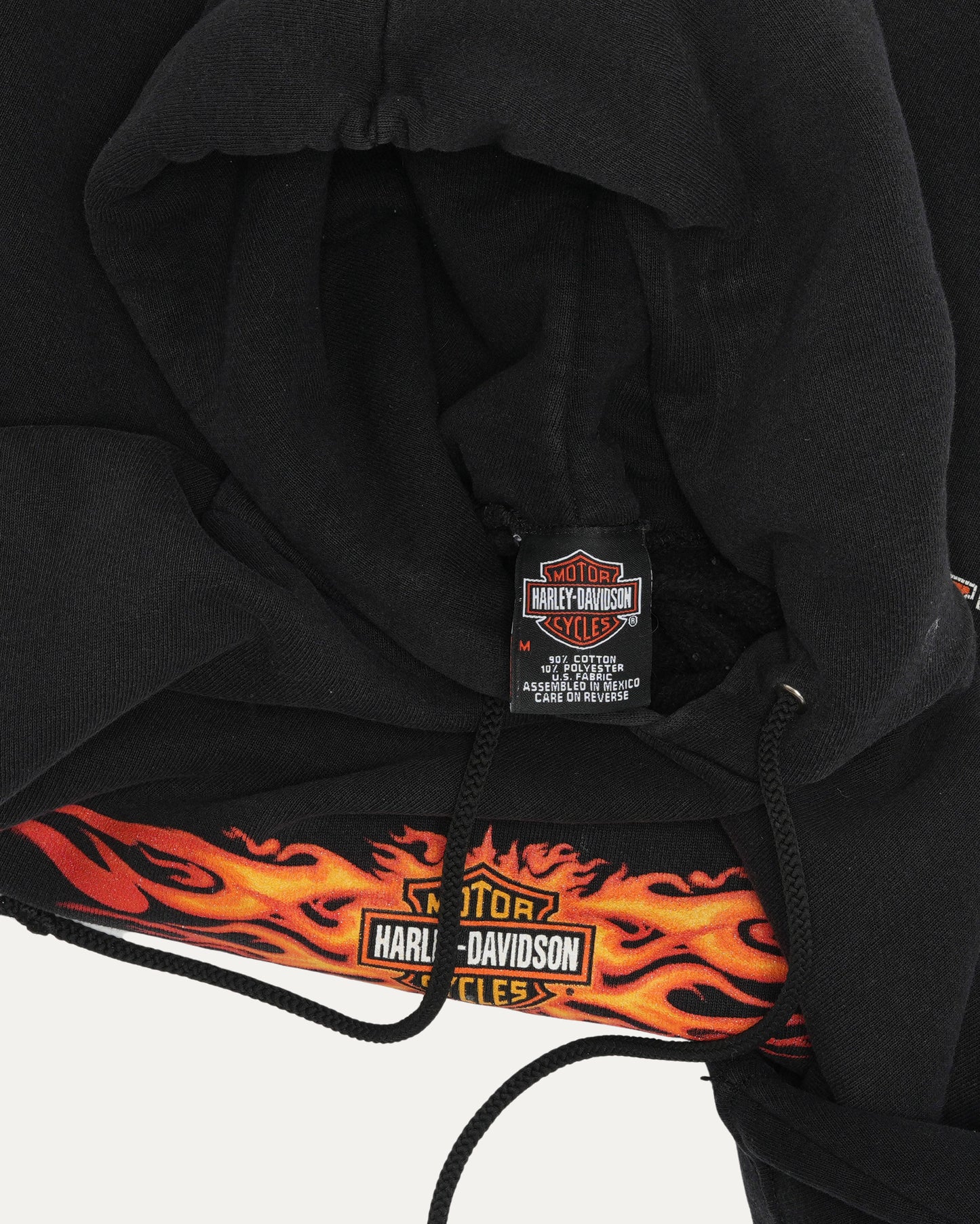 Harley Davidson Hangtown Flame Logo Hoodie