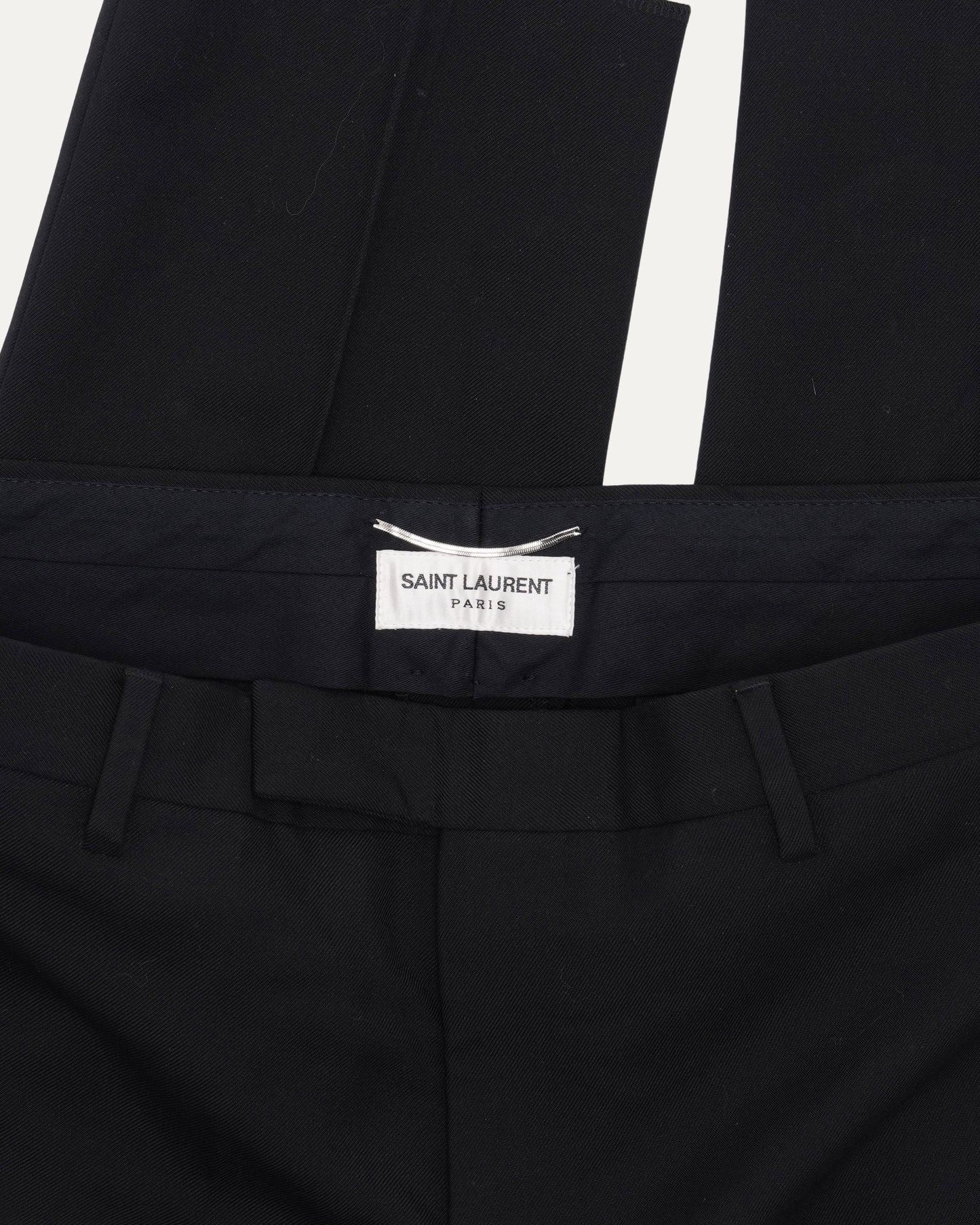Wool Pleated Trousers