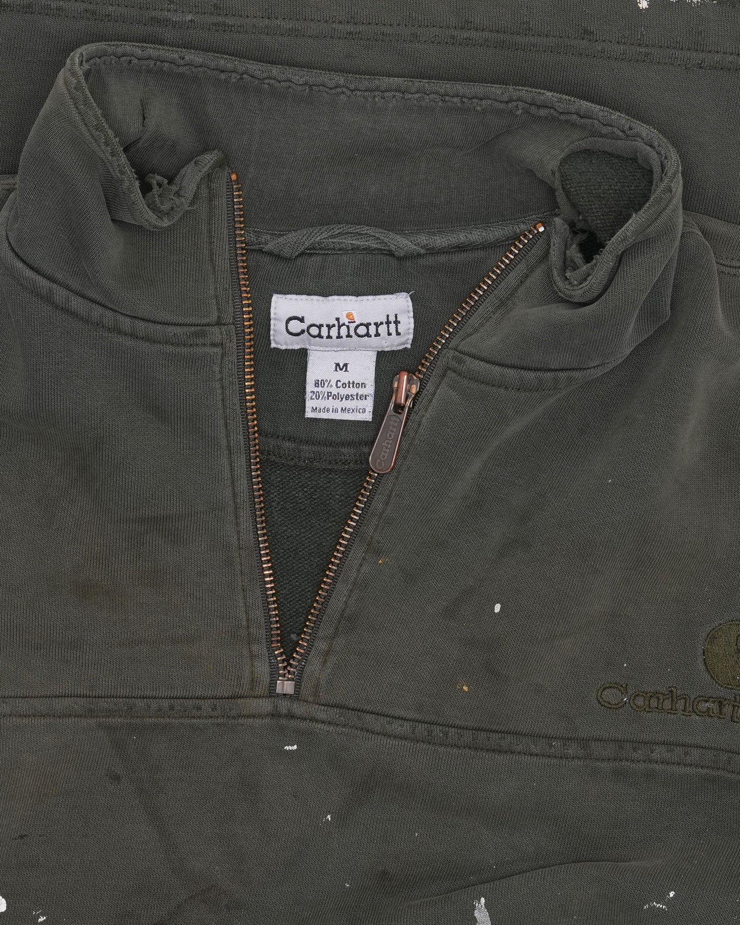 Carhartt Distressed Quarter Zip