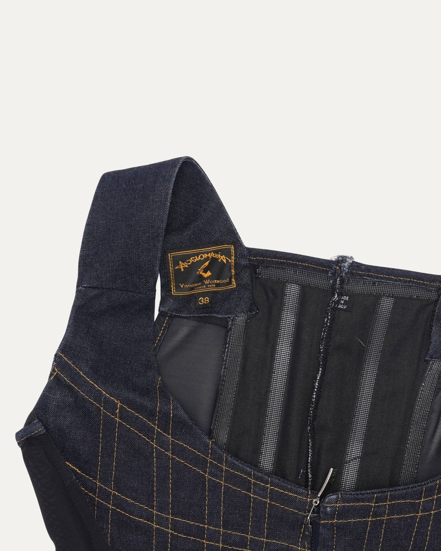 Anglomania Denim Corset Top