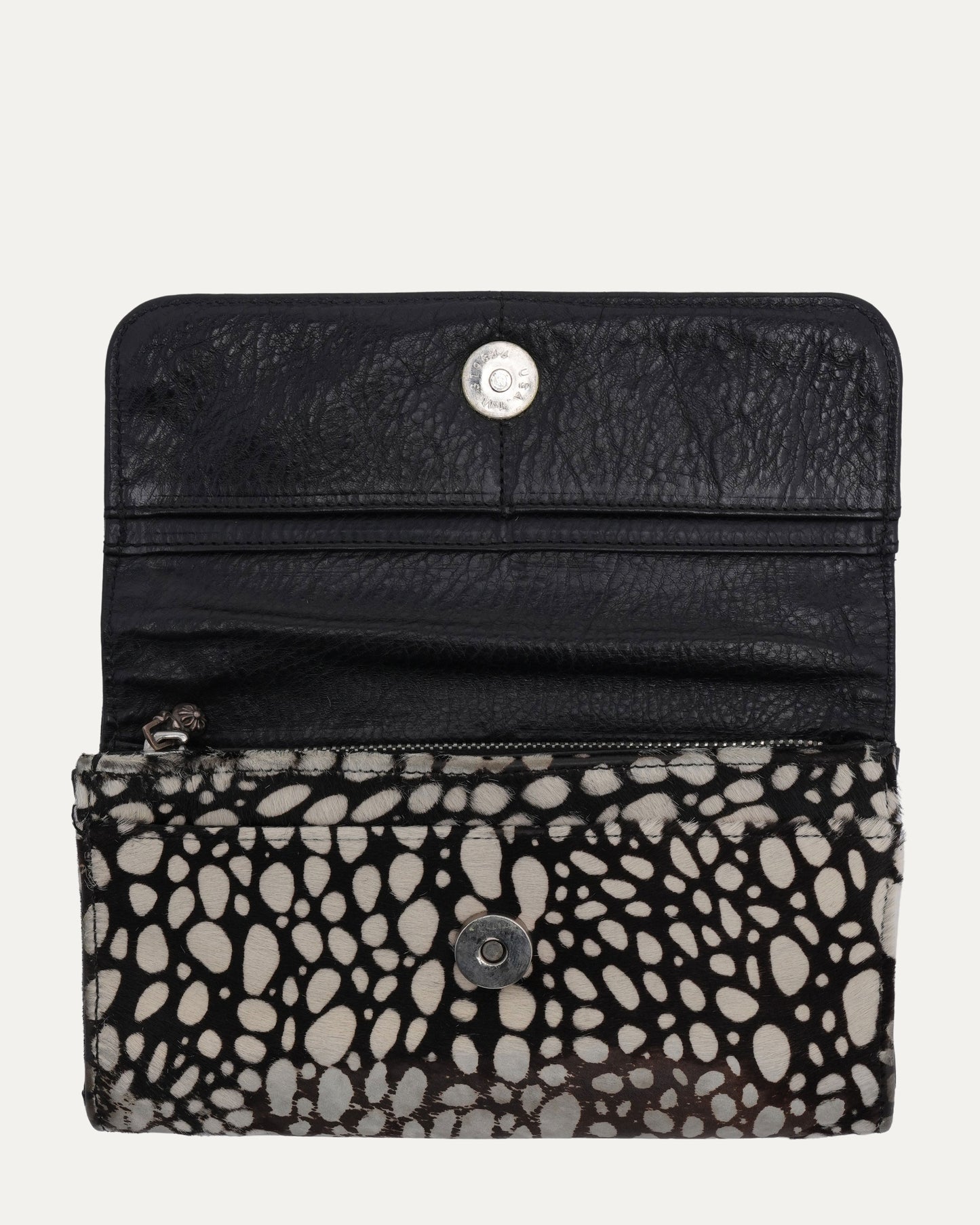 Spot Print Judy Snap Wallet