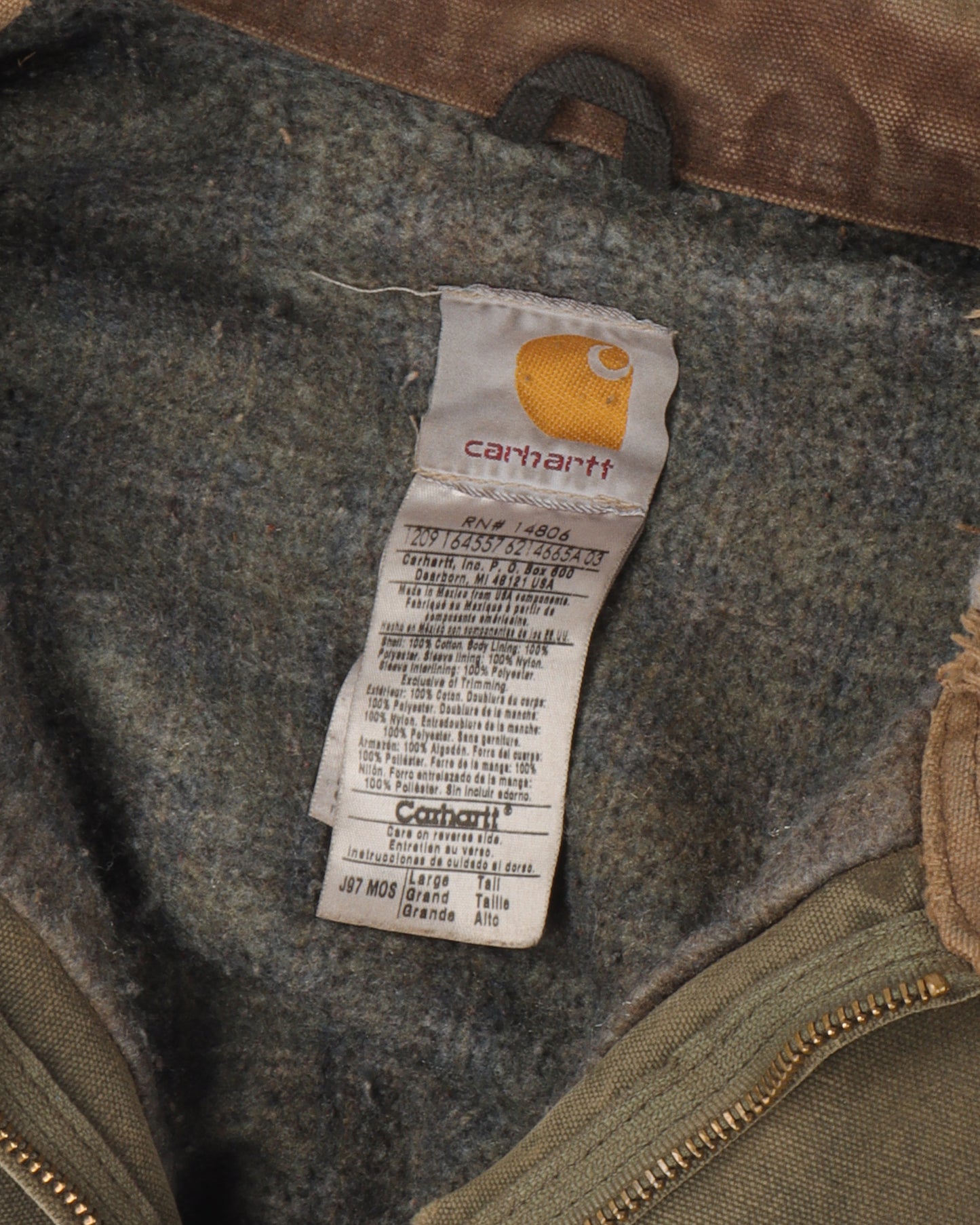 Carhartt Distressed Graphic Detroit Jacket