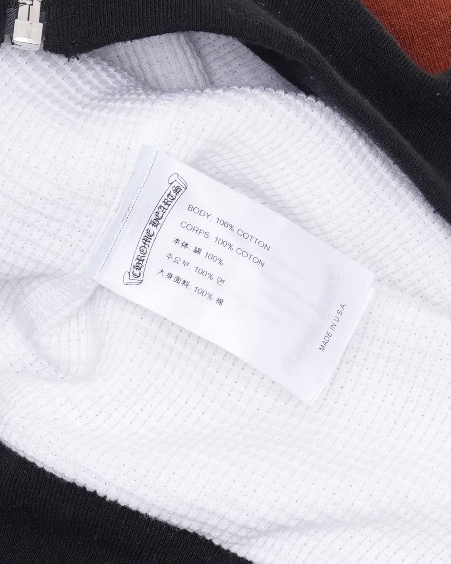 Matty Boy Caution Thermal Zip-Up Hoodie