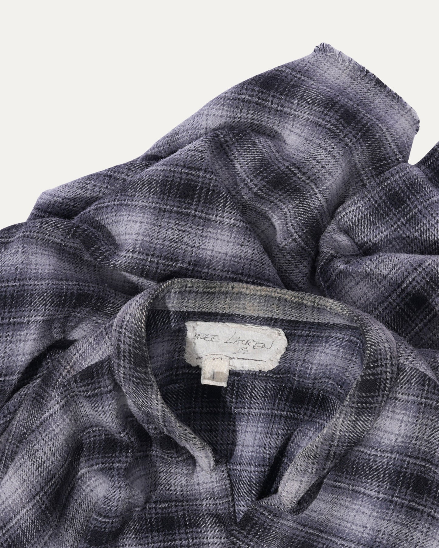 Plaid Flannel Studio Shirt