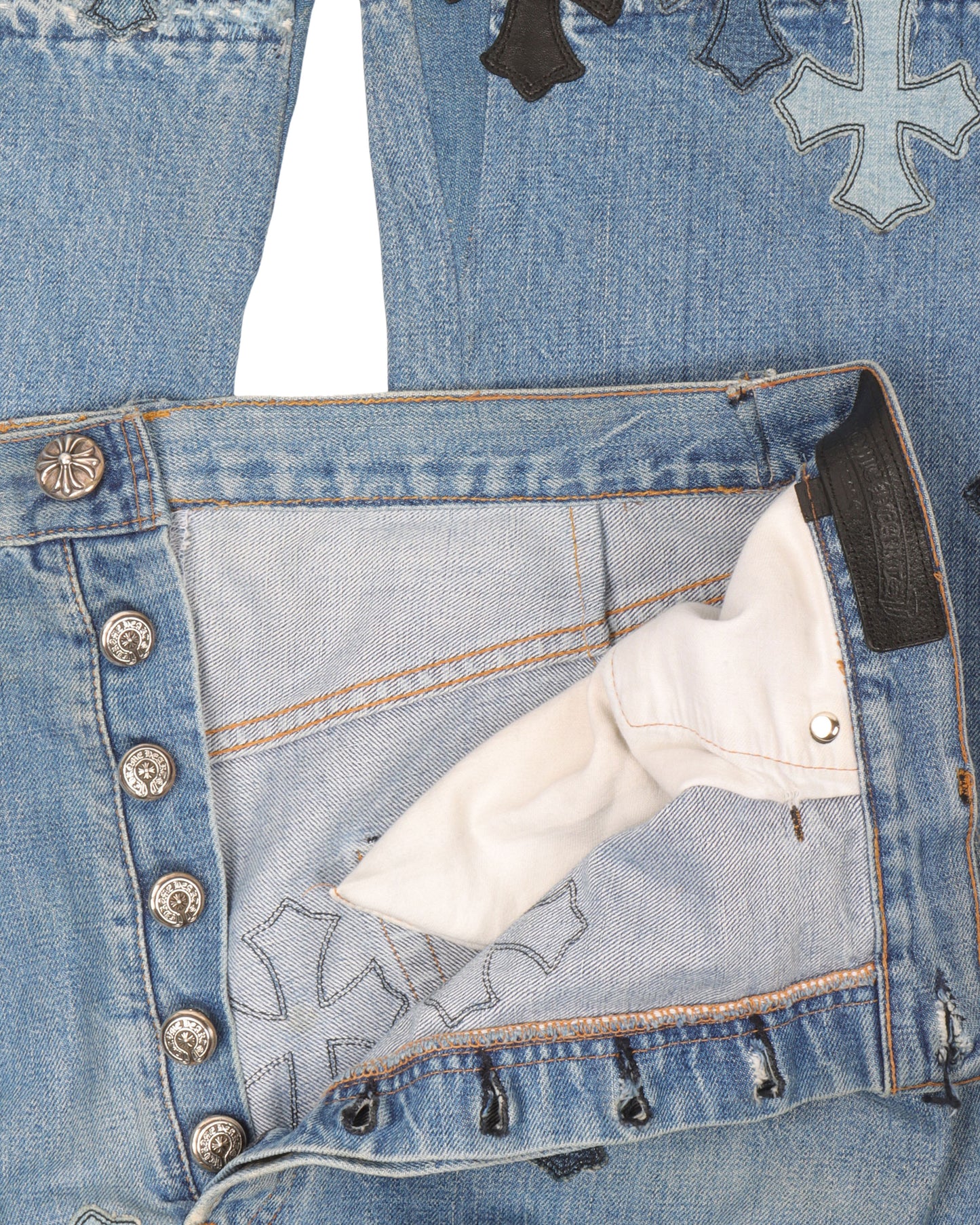 Matty Boy Denim Cross Patch Jeans
