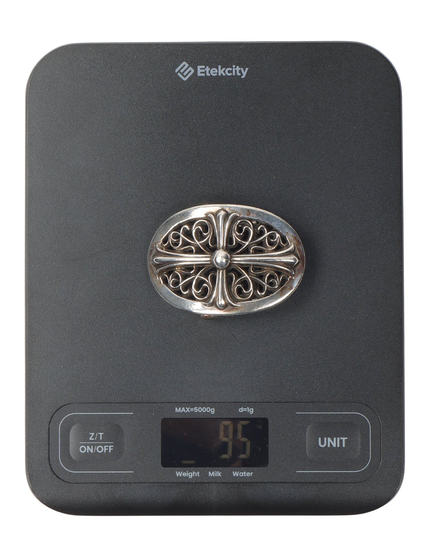 Small Oval Cross Belt Buckle