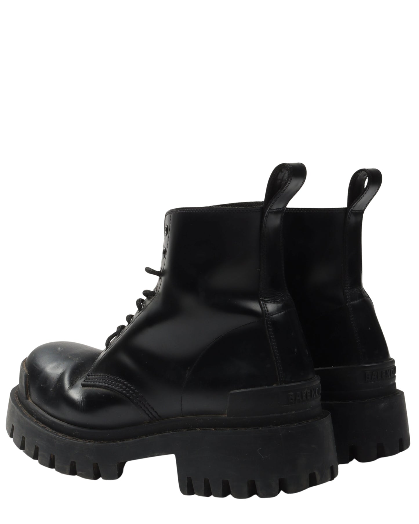 Leather Strike Boots