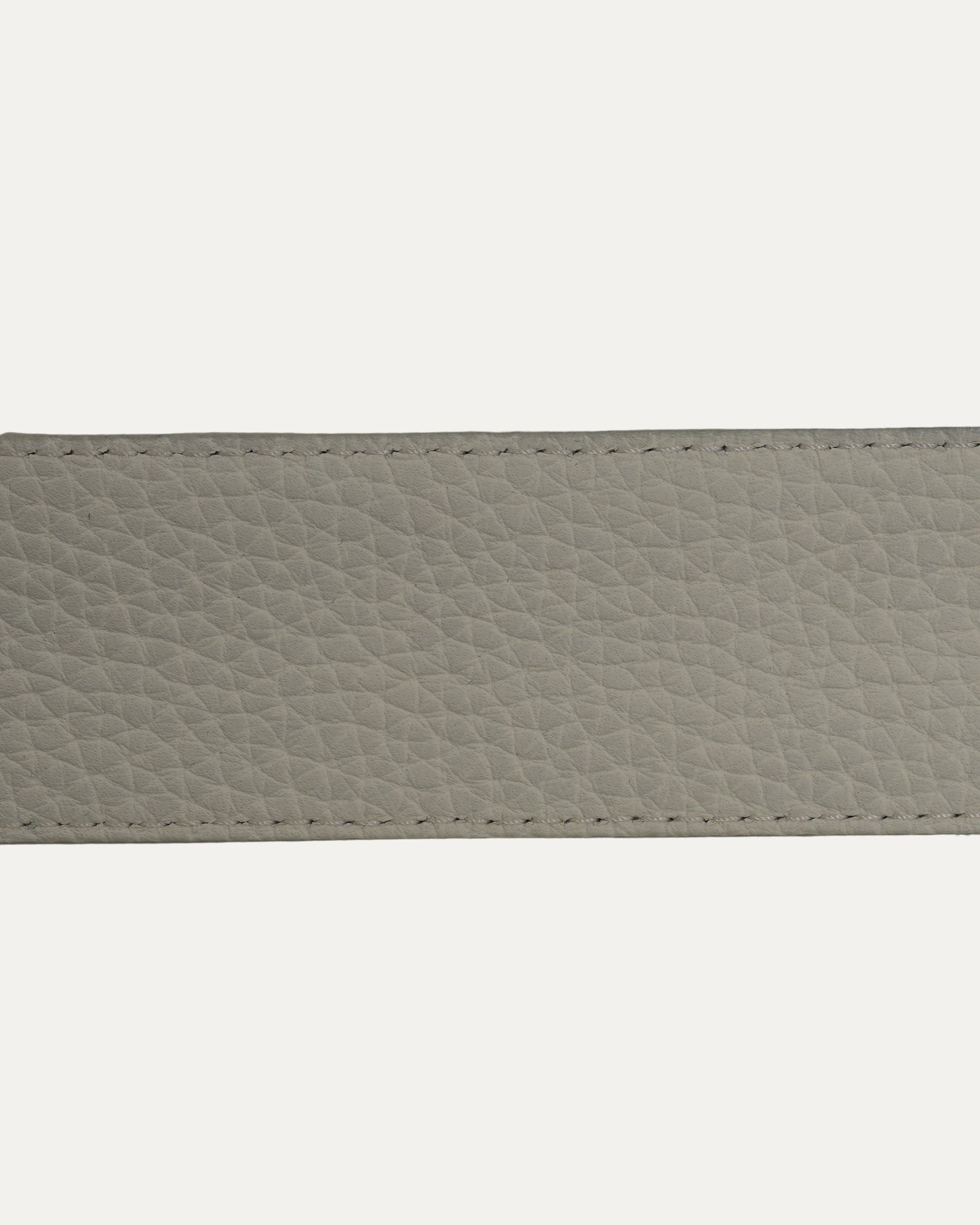 Leather Debossed Monogram Belt