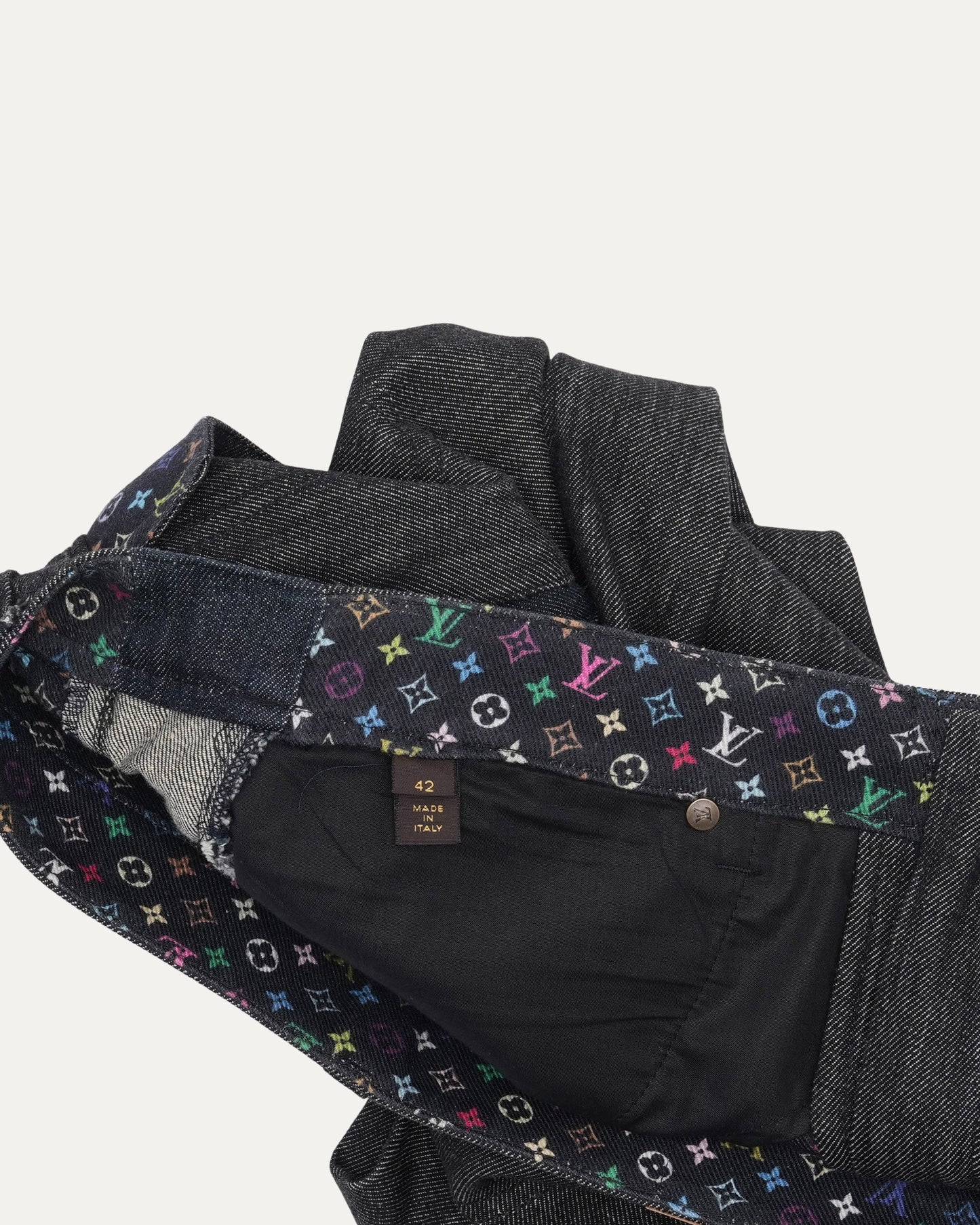 Murakami Multicolor Monogram Jeans