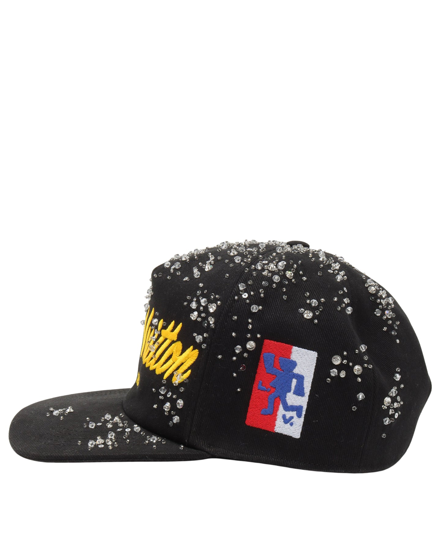 Script Crystals Cap