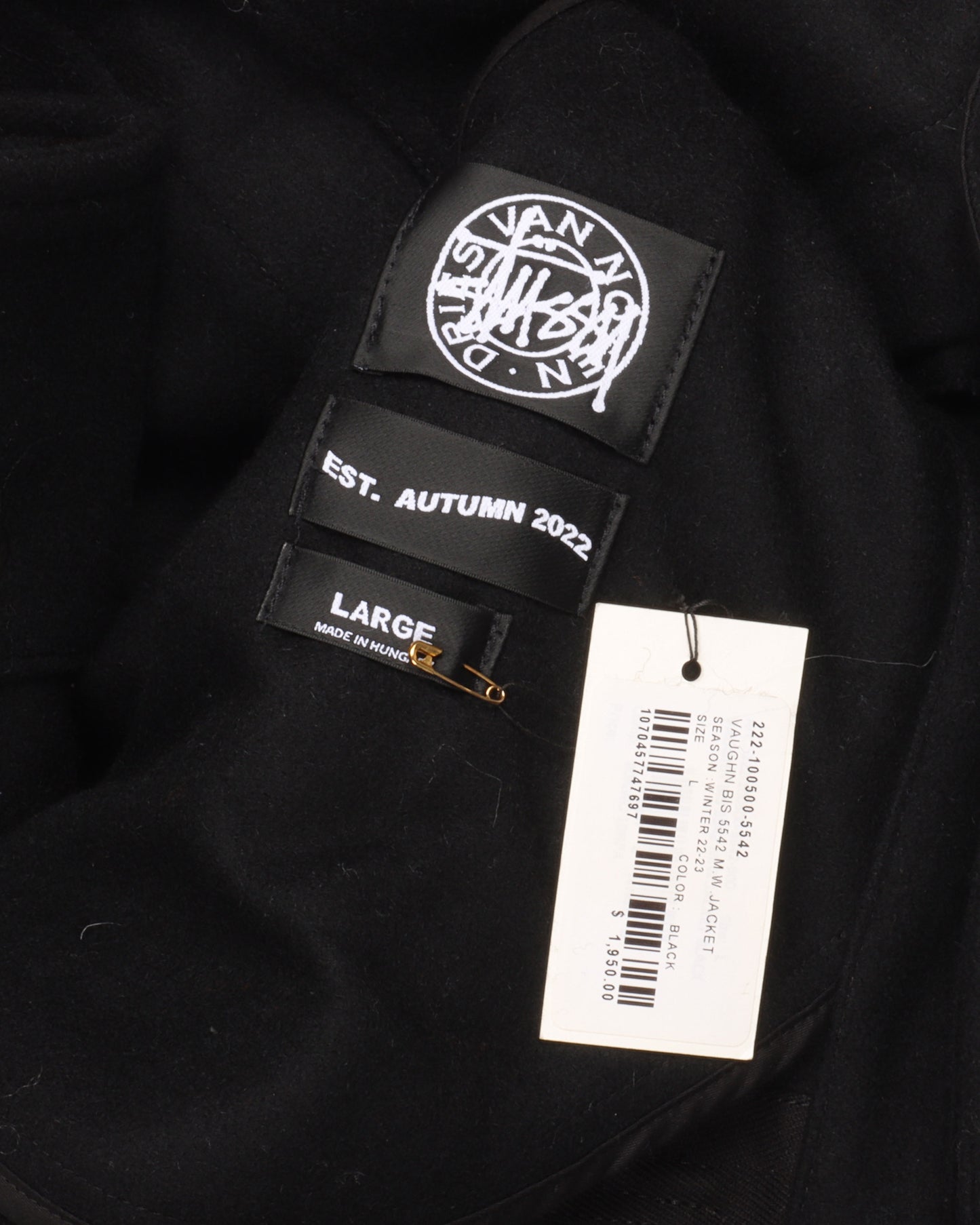 Stussy Wool Blend Military Parka