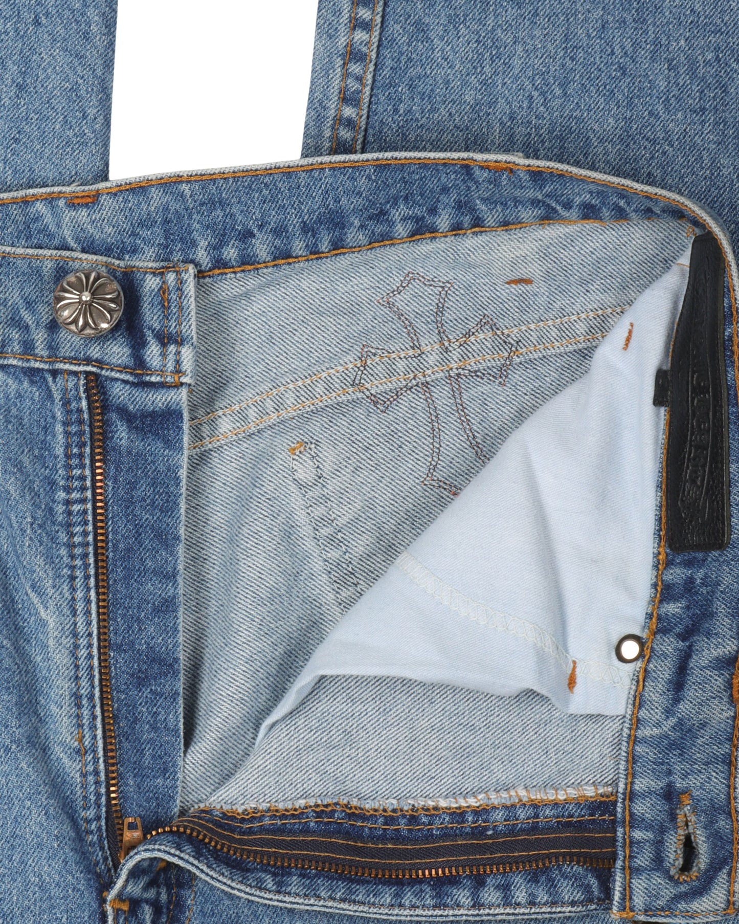 St. Barth's Levi's Cross Patch Jeans