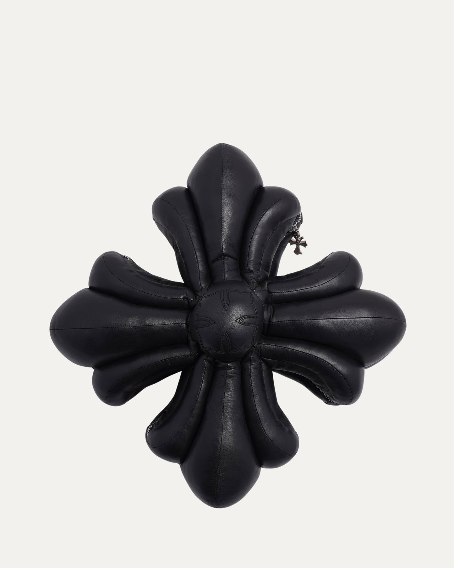 Plus Cross Leather Cushion