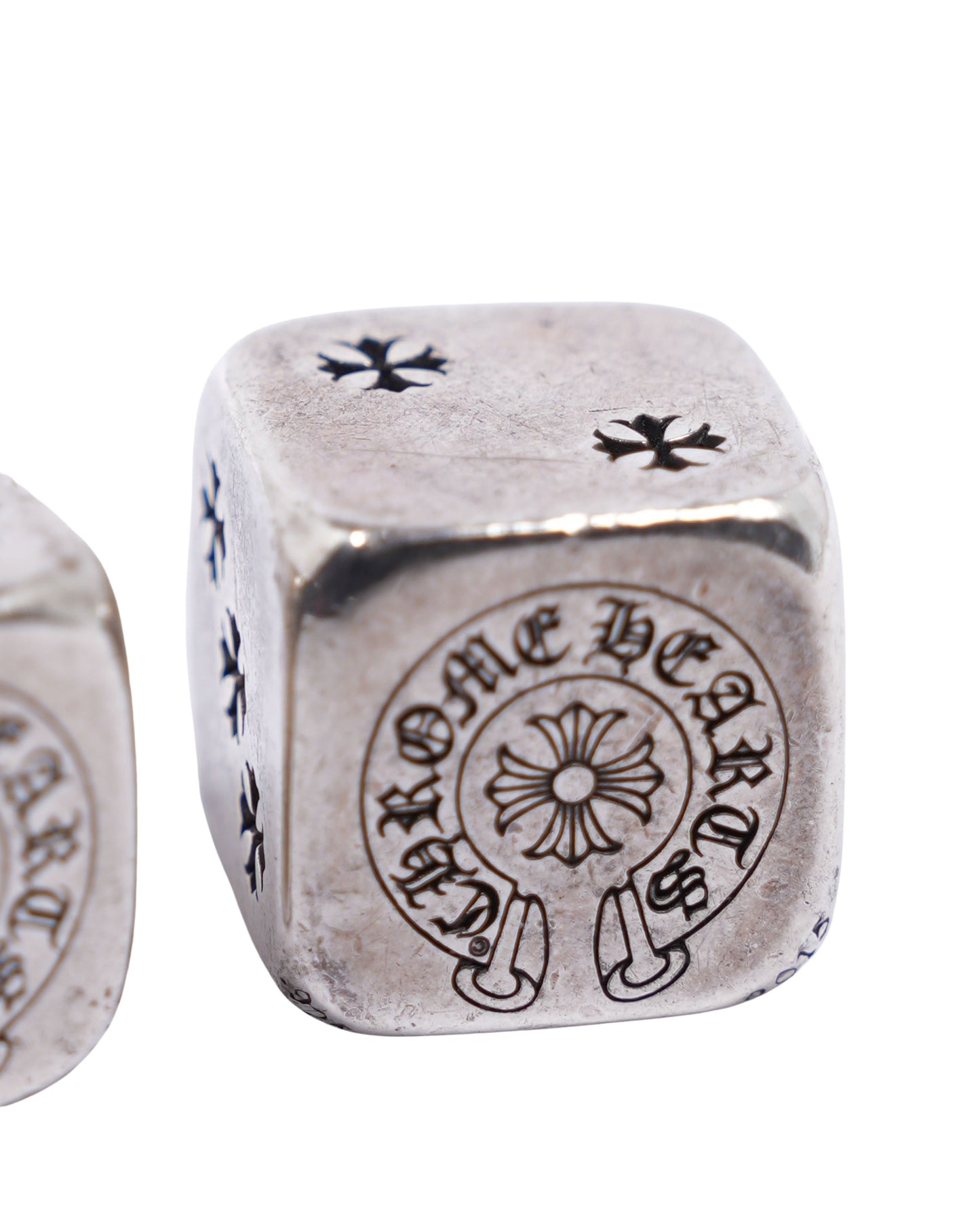Silver Dice Set