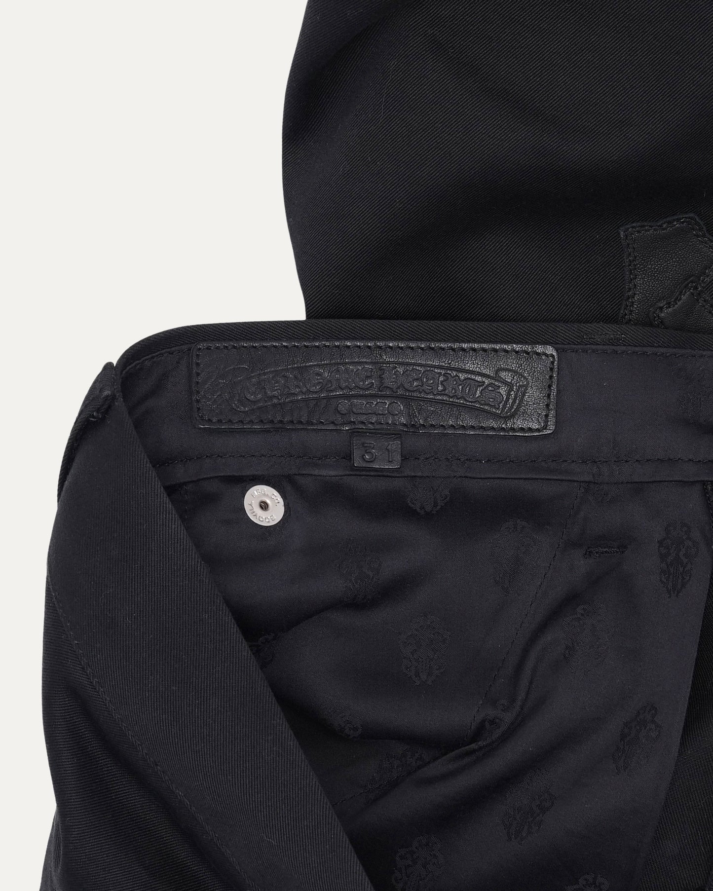 Cross Patch Chino Pants