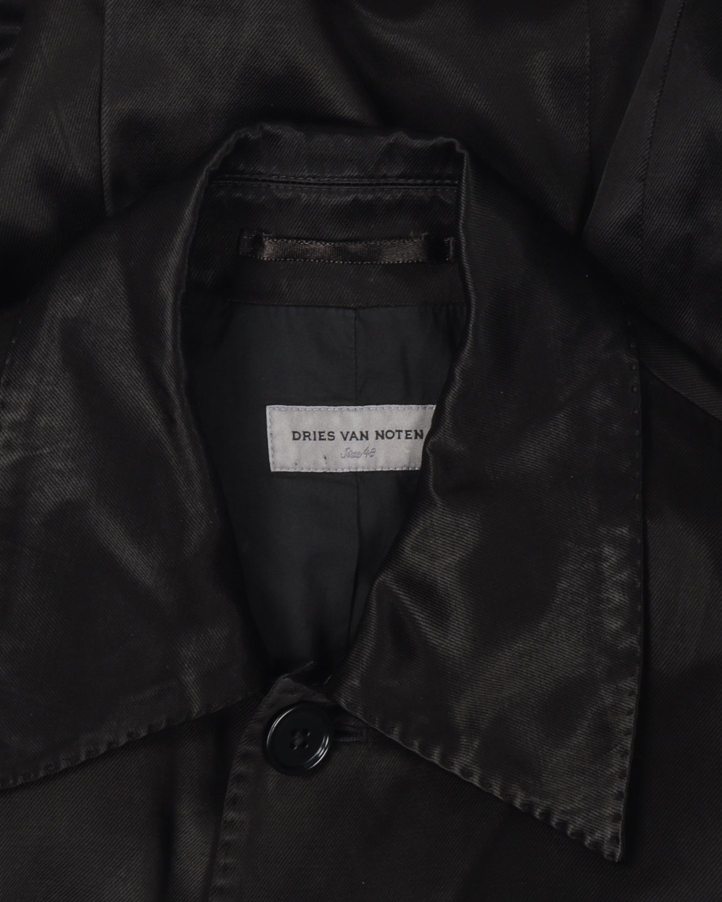 Gleaming Cupro Sample Blazer