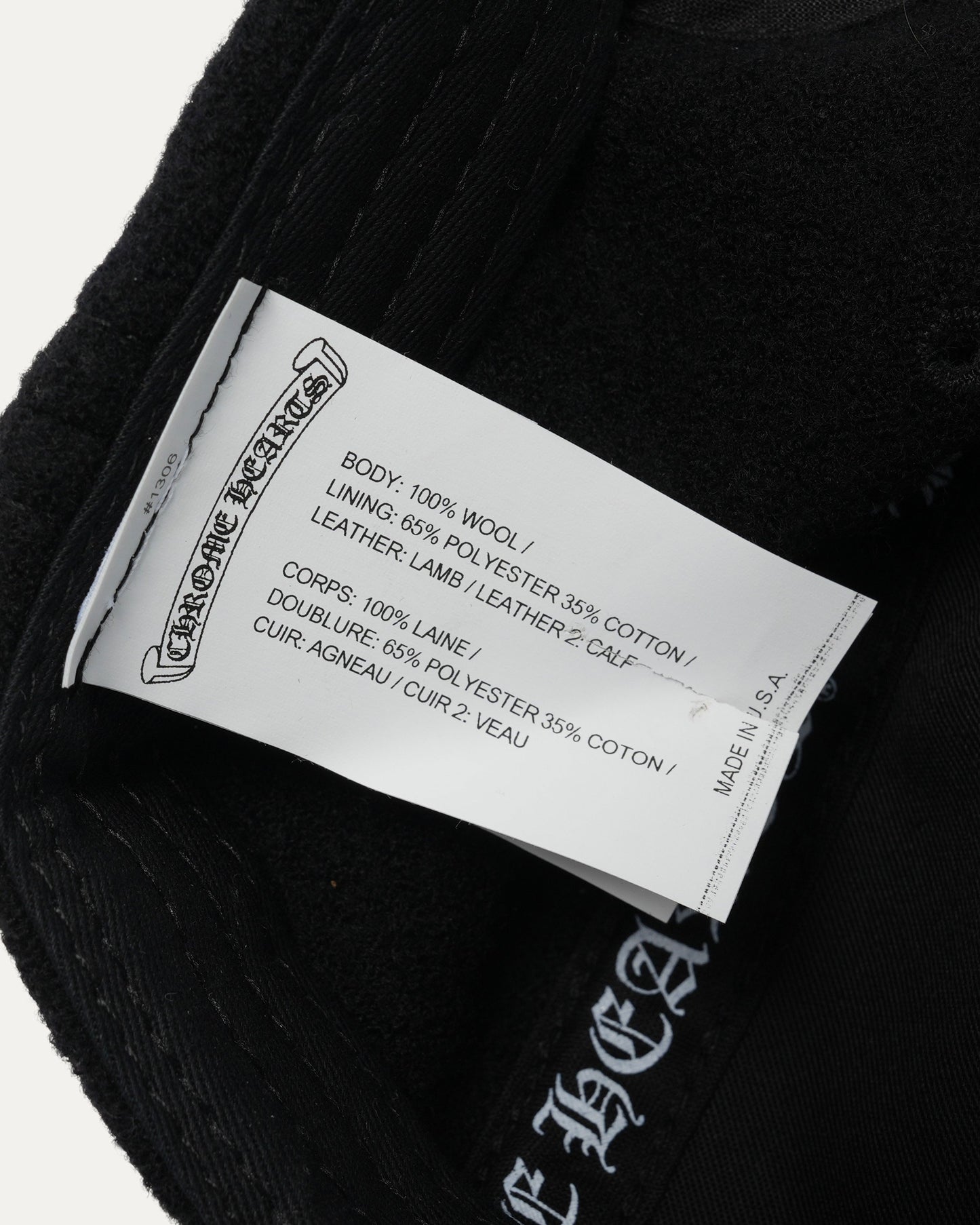 Wool CH 33 Baseball Cap